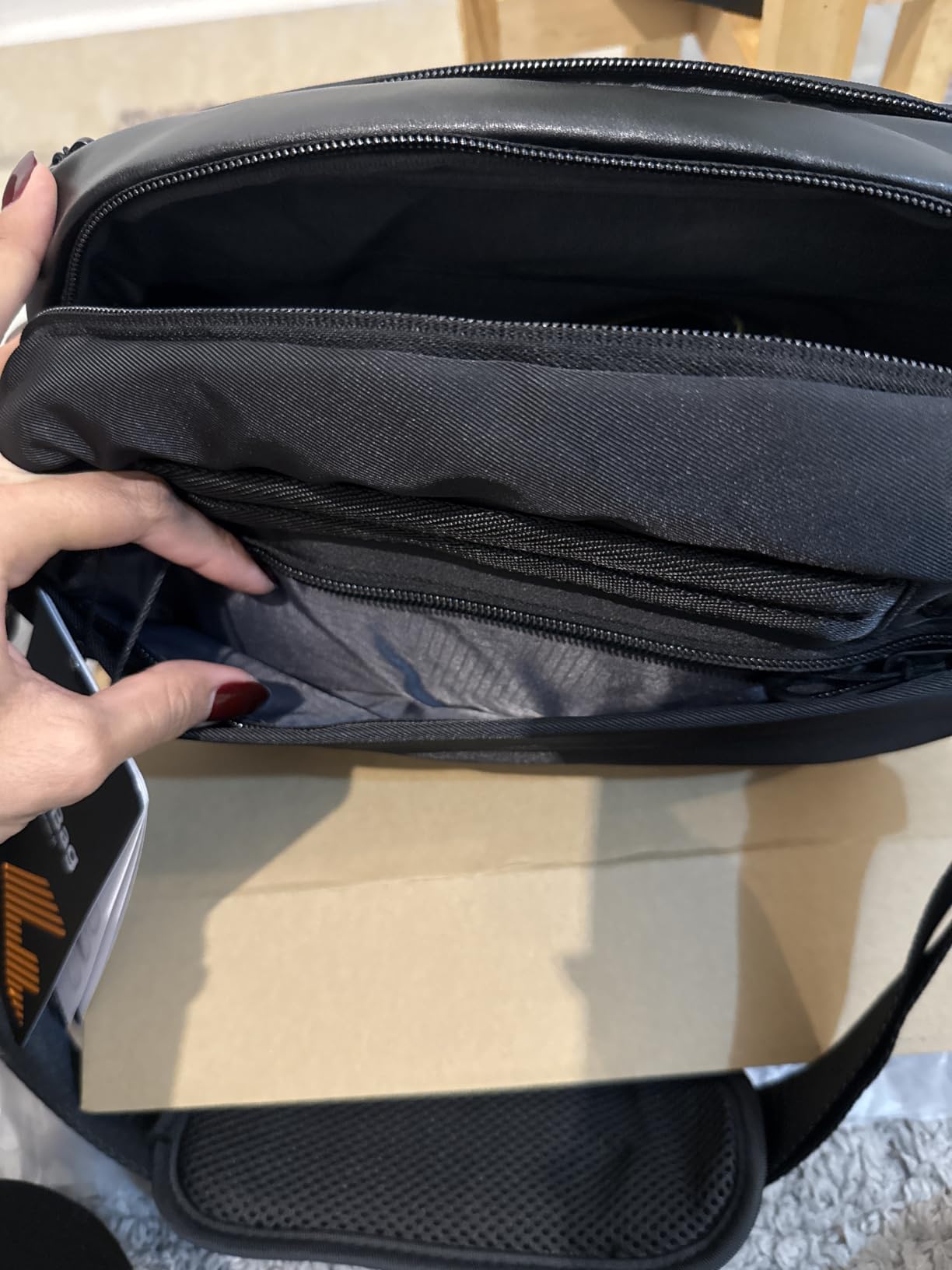 K&F CONCEPT Camera Sling Bag, Everyday Shoulder Crossbody Bag | Multifunction Photography Portable Bag, DSLR/SLR/Mirrorless Camera Case, Compatible for Canon/Nikon/Sony, BS01 customer photo 2