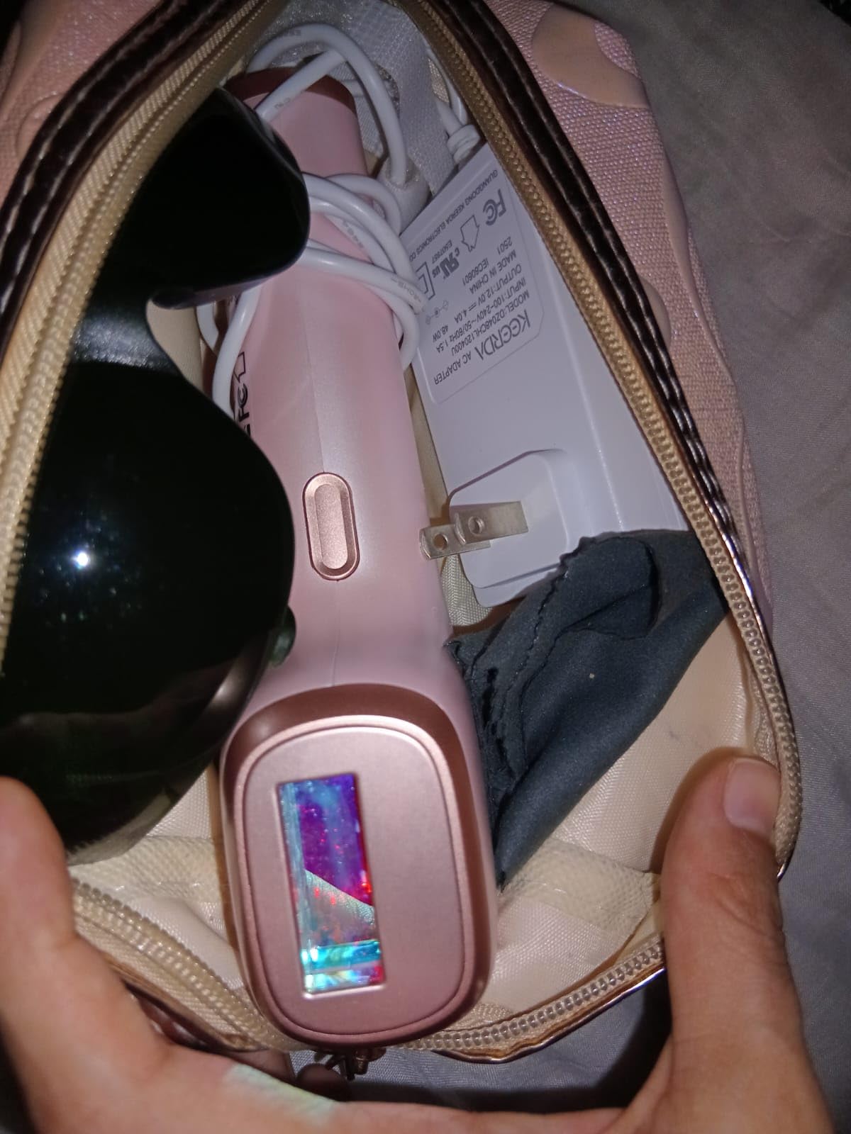 INNZA IPL Hair Removal with Ice Cooling Care Function for Women and men customer photo 2