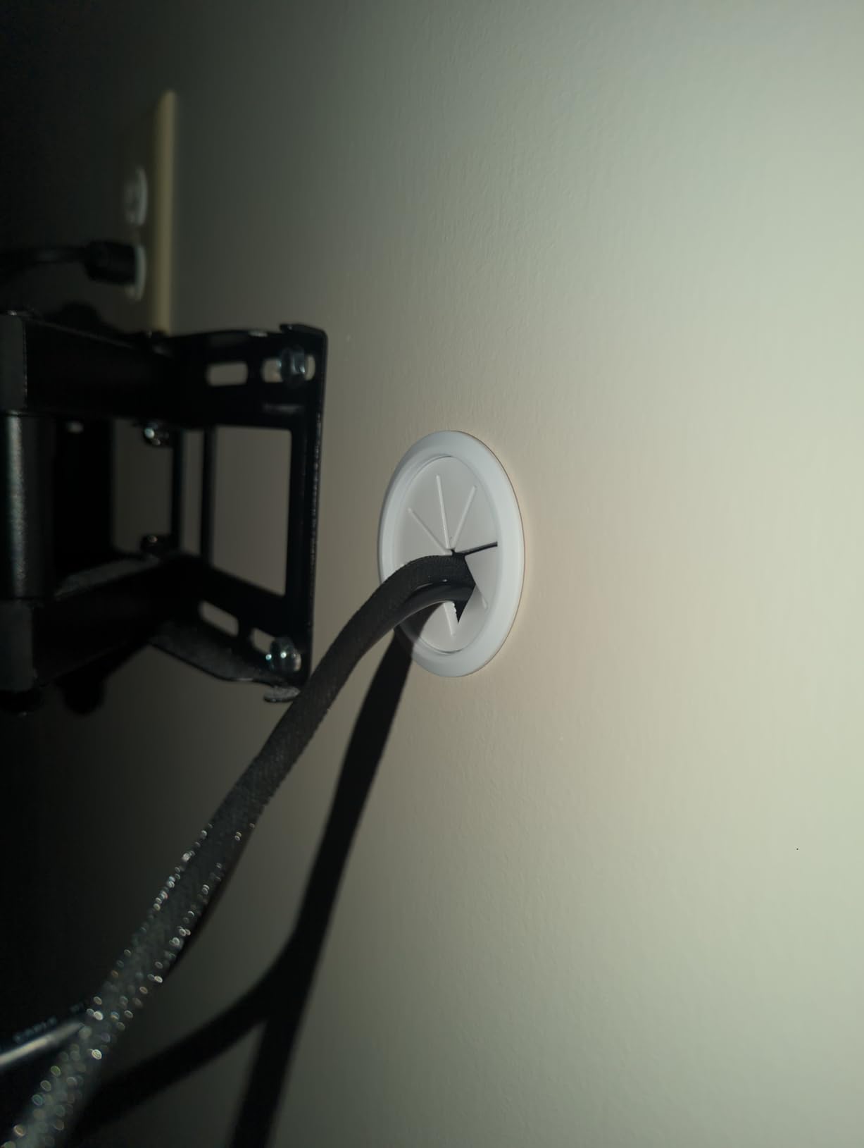 4 Pack TV Cord Hider for Wall Mounted TV, 2-3/8