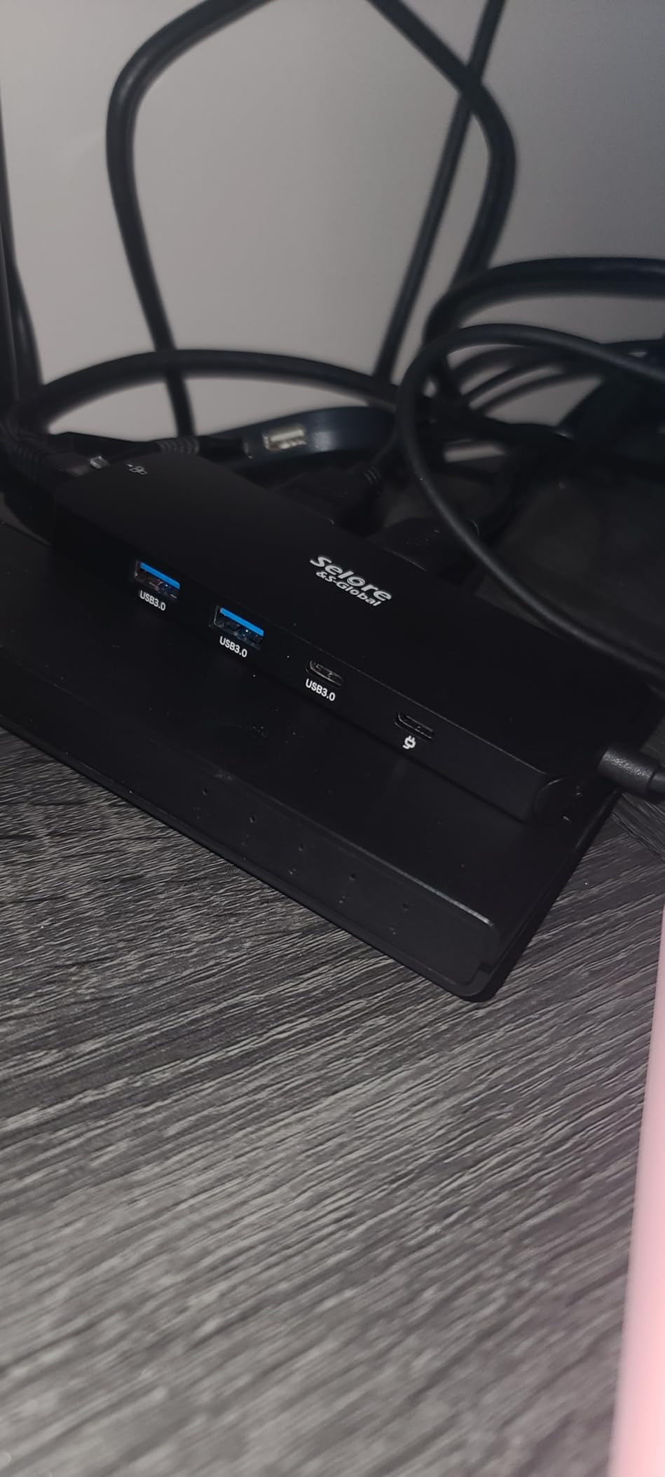 USB C Docking Station Dual Monitor, Selore Docking Station 3 Monitors customer photo 1