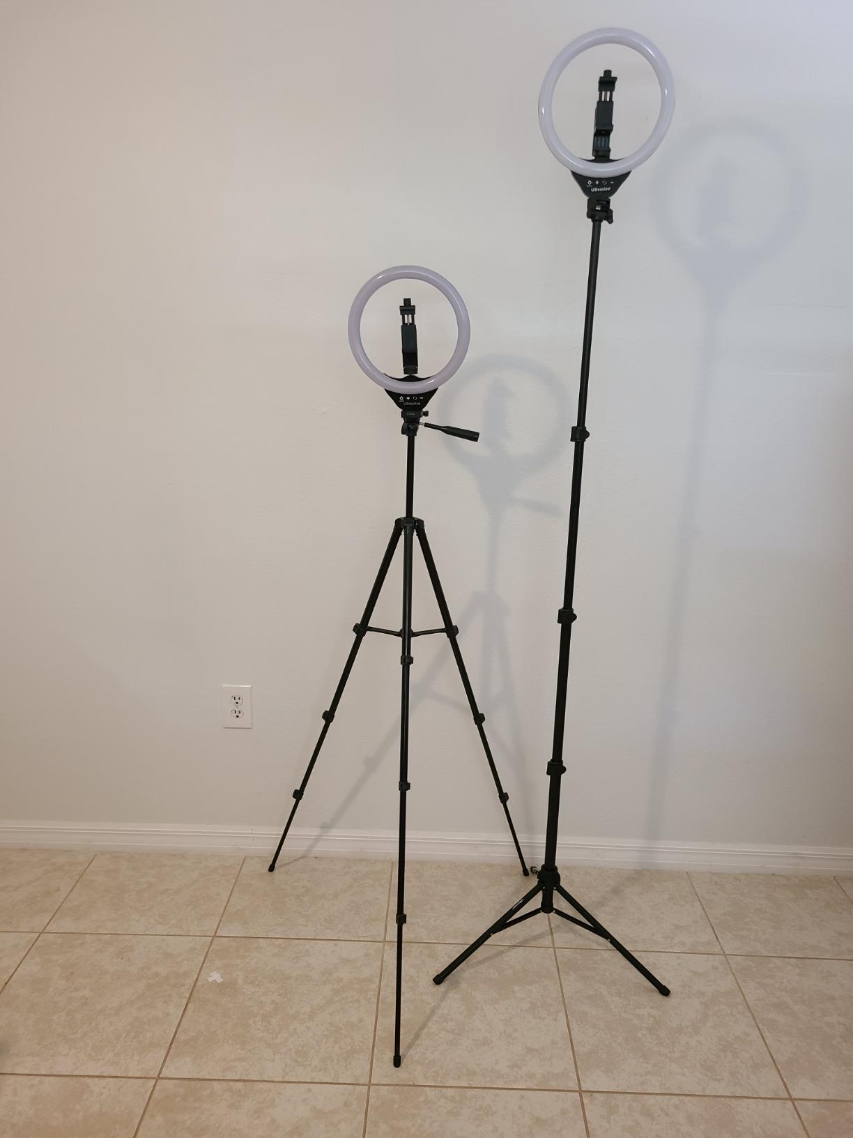 UBeesize 72'' Magnetic Tripod for iPhone with Remote, Extendable Cell Phone Tripod Stand, Compatible with MagSafe, Selfie Stick Tripod for iPhone 15 14 13 12 11 Series and Android Phones customer photo 2