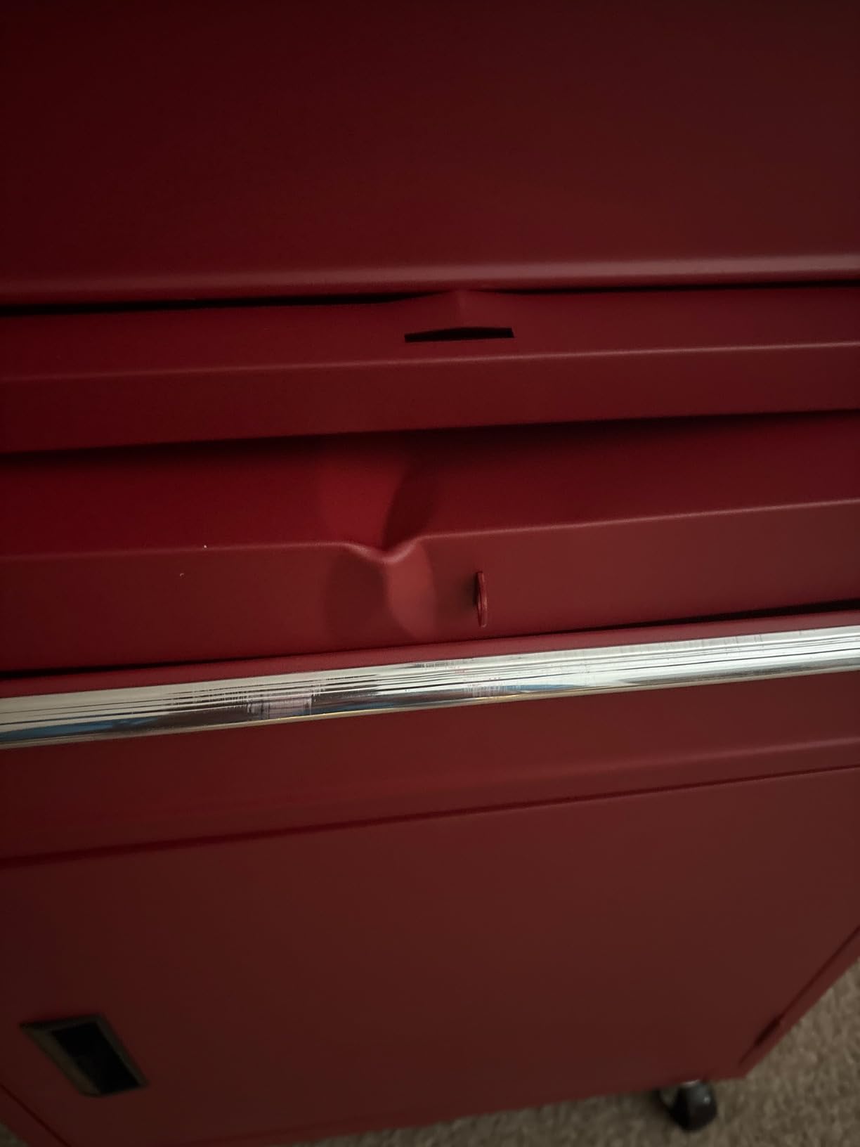Winado 4-Drawer Rolling Tool Chest, 2-in-1 Large Storage Toolbox, Red customer photo 1
