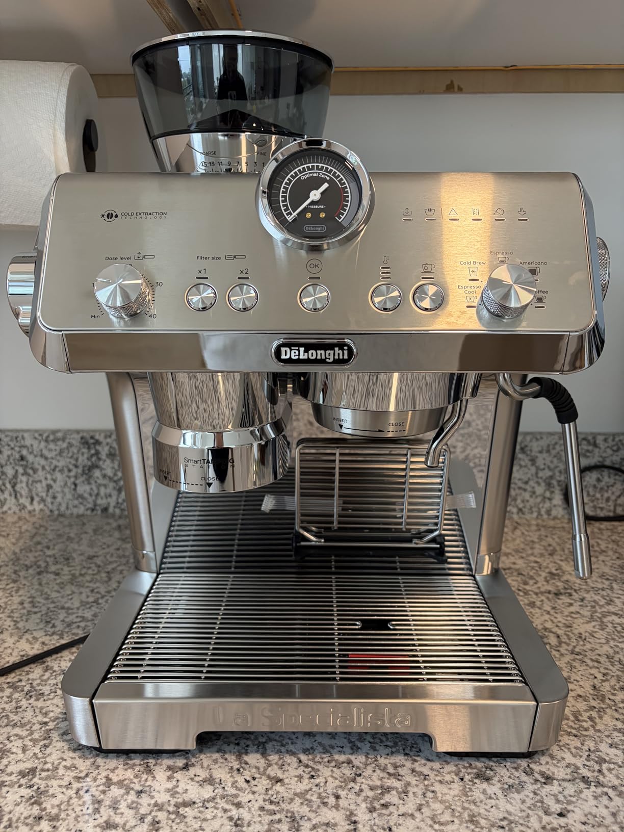 De'Longhi La Specialista Opera Espresso Machine with Coffee Grinder customer photo 2