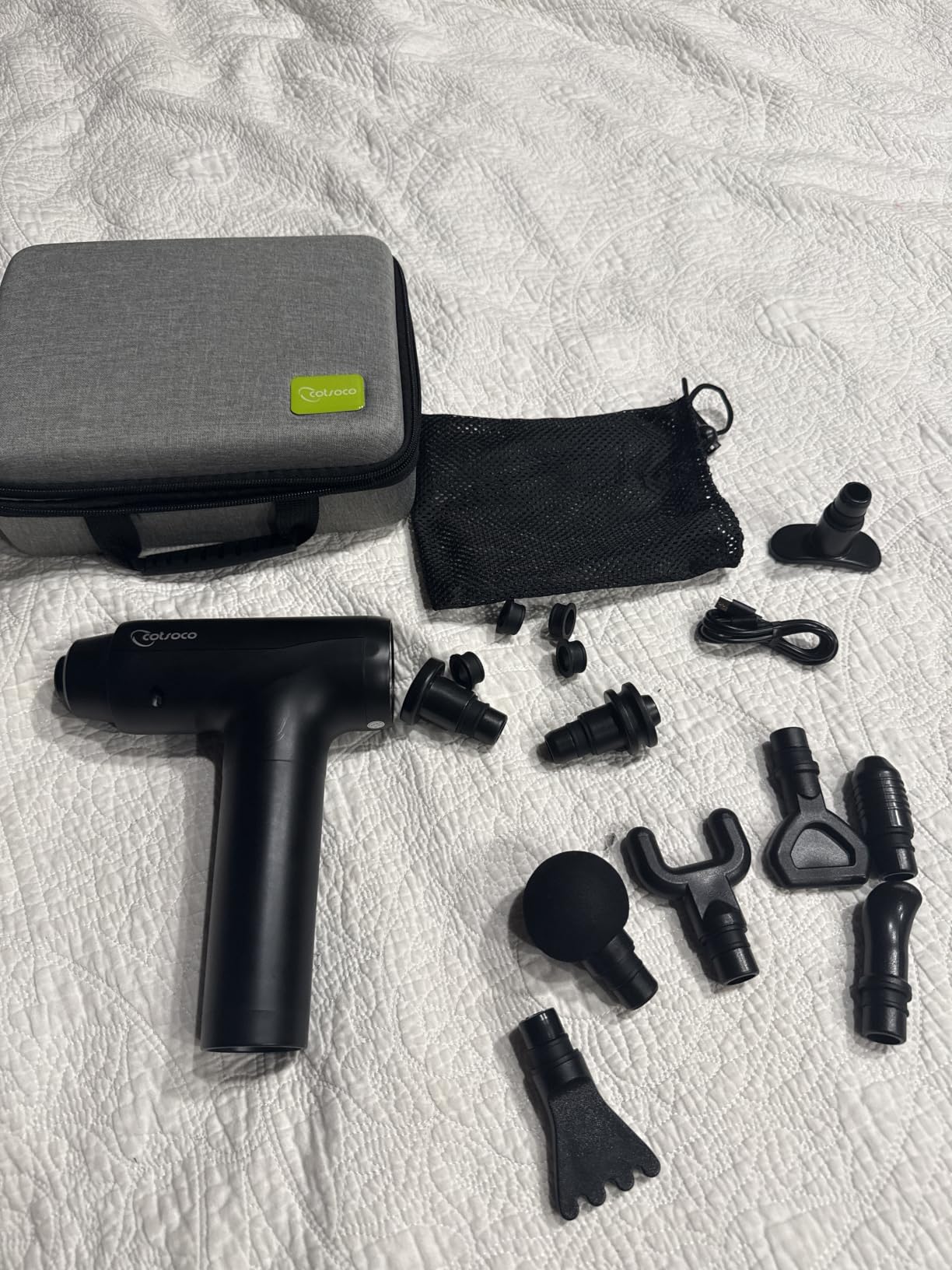 cotsoco Massage Gun Deep Tissue, Muscle Massager, Gifts for Men Women customer photo 1