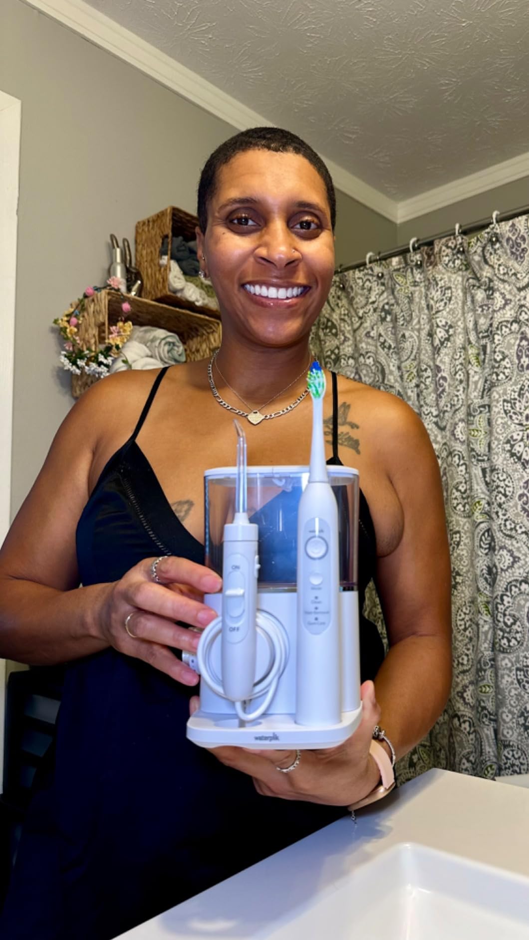 Waterpik Sensonic Complete Care Water Flosser & Electric Toothbrush Combo customer photo 1