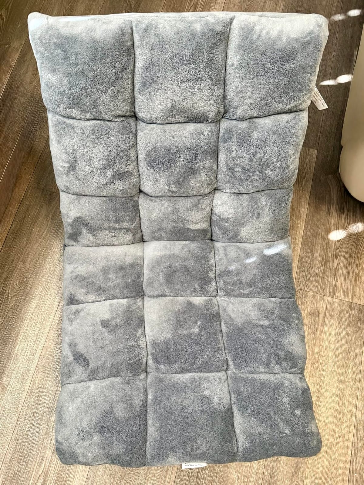 Giantex Floor Chair with Back Support, 14 Adjustable Position, Padded Sleeper Bed, Couch Recliner, Gaming Floor Chairs for Adults, Meditation, Gaming Chair Floor, Blue customer photo 1