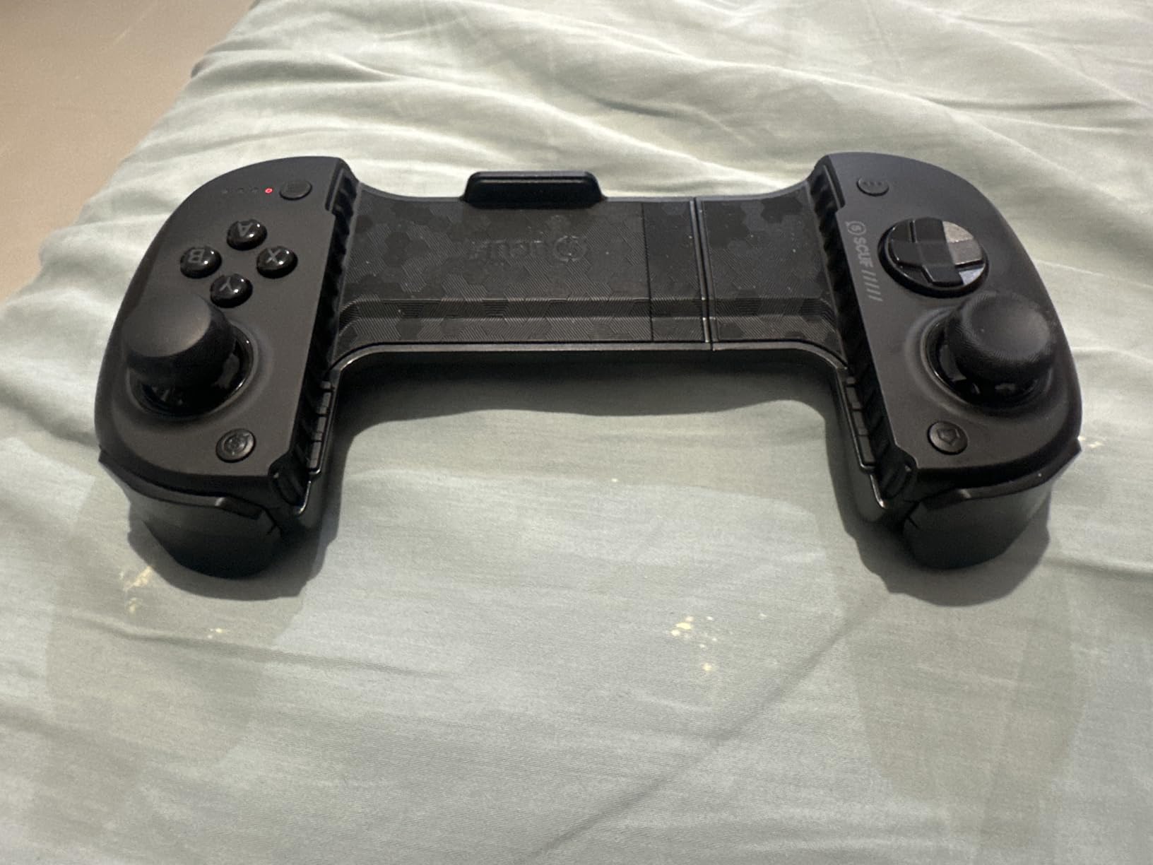 SCUF NOMAD Wireless iPhone Mobile Gaming Controller – Customizable Paddles – Anti-Drift Thumbsticks – Bluetooth 5.0 Connectivity – PS Remote, Xbox Game Pass, Apple Arcade, Steam Link – Black customer photo 1