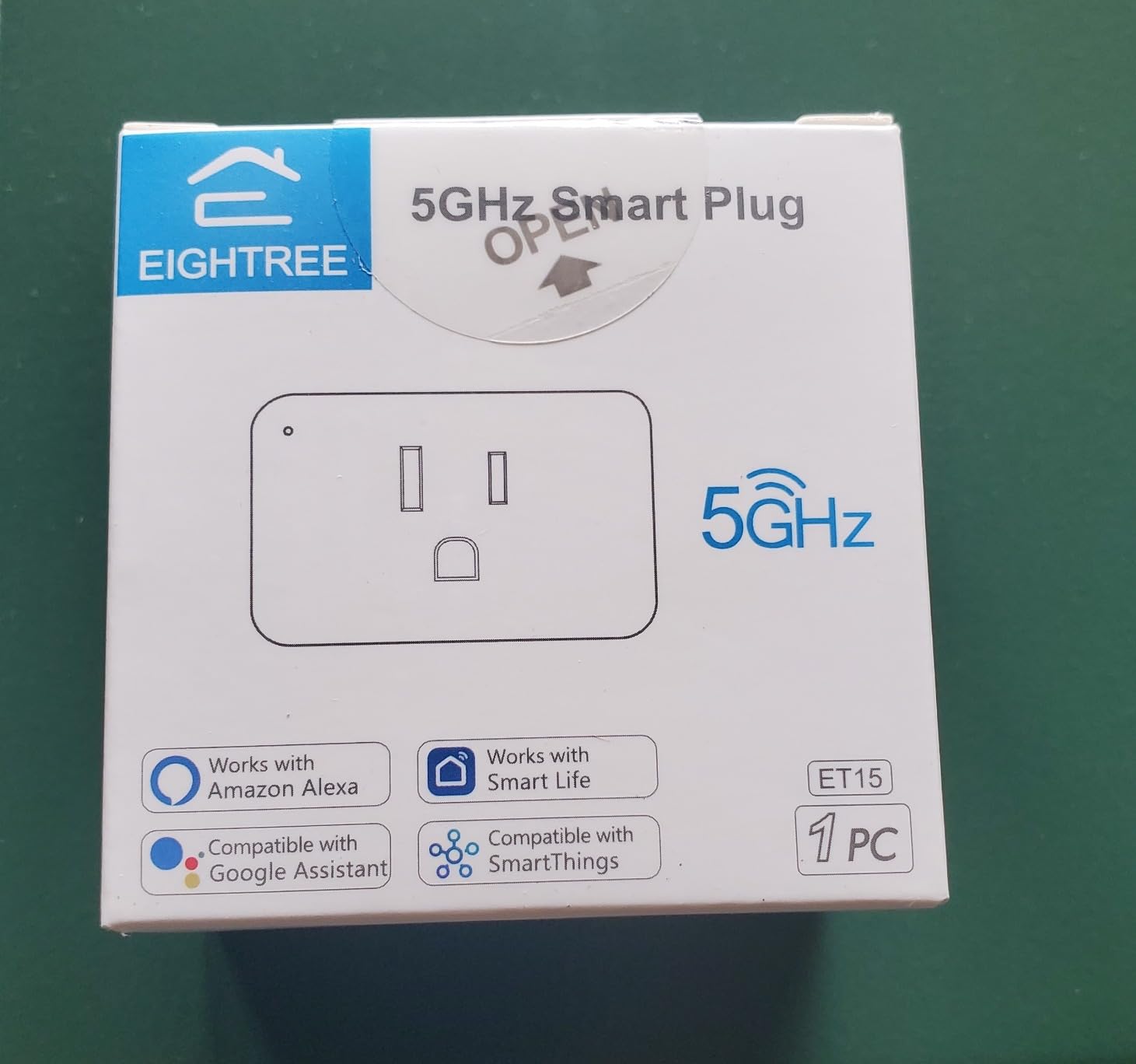 EIGHTREE 5GHz Smart Plug,Smart Outlet Works with Alexa & Google Home,4 Pack customer photo 1