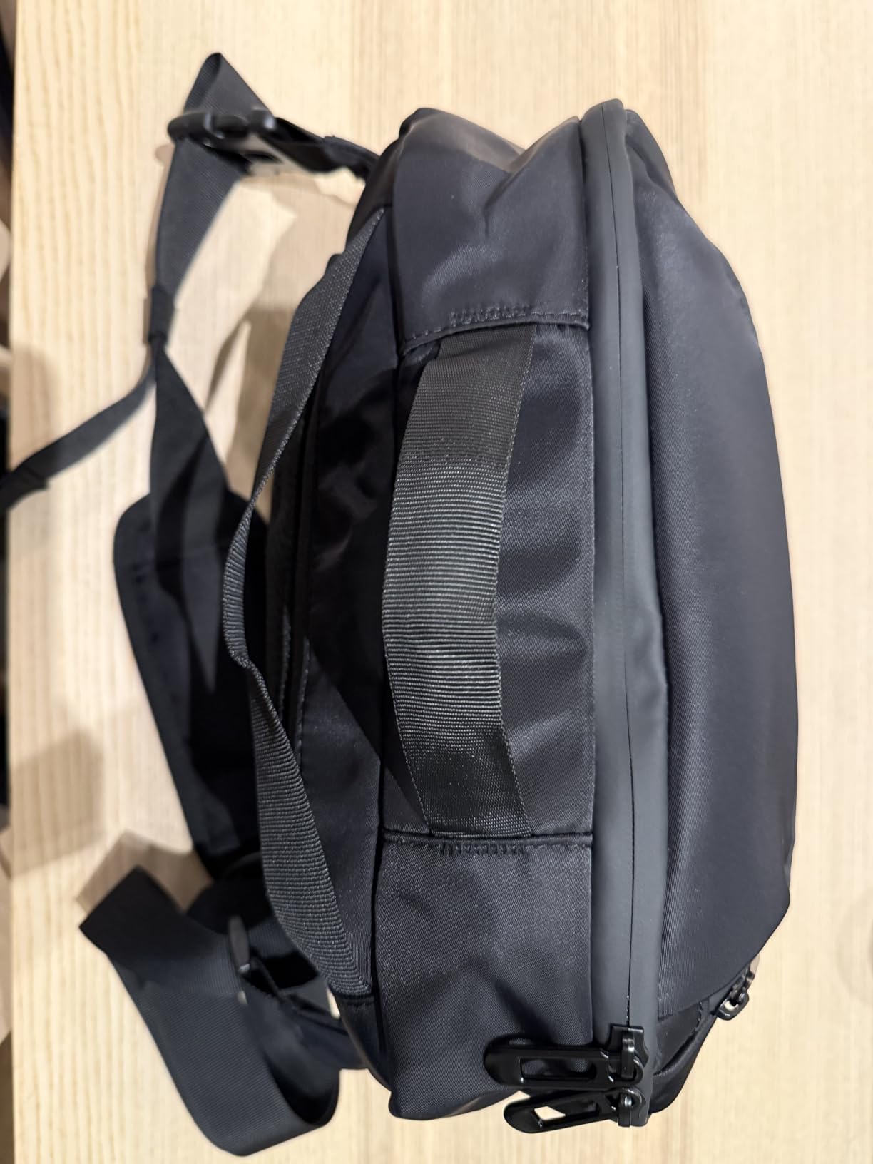 TAAOKA Camera Sling Bag,Travel Waterproof Camera Case with Tripod Holder,Lightweight DSLR/SLR/Mirrorless Small Camera Bags Crossbody for photographers (Dark Green) customer photo 2