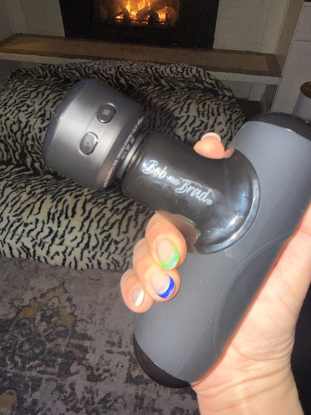 BOB AND BRAD Q2 Mini Massage Gun, Pocket-Sized, Small, Travel Essential customer photo 1