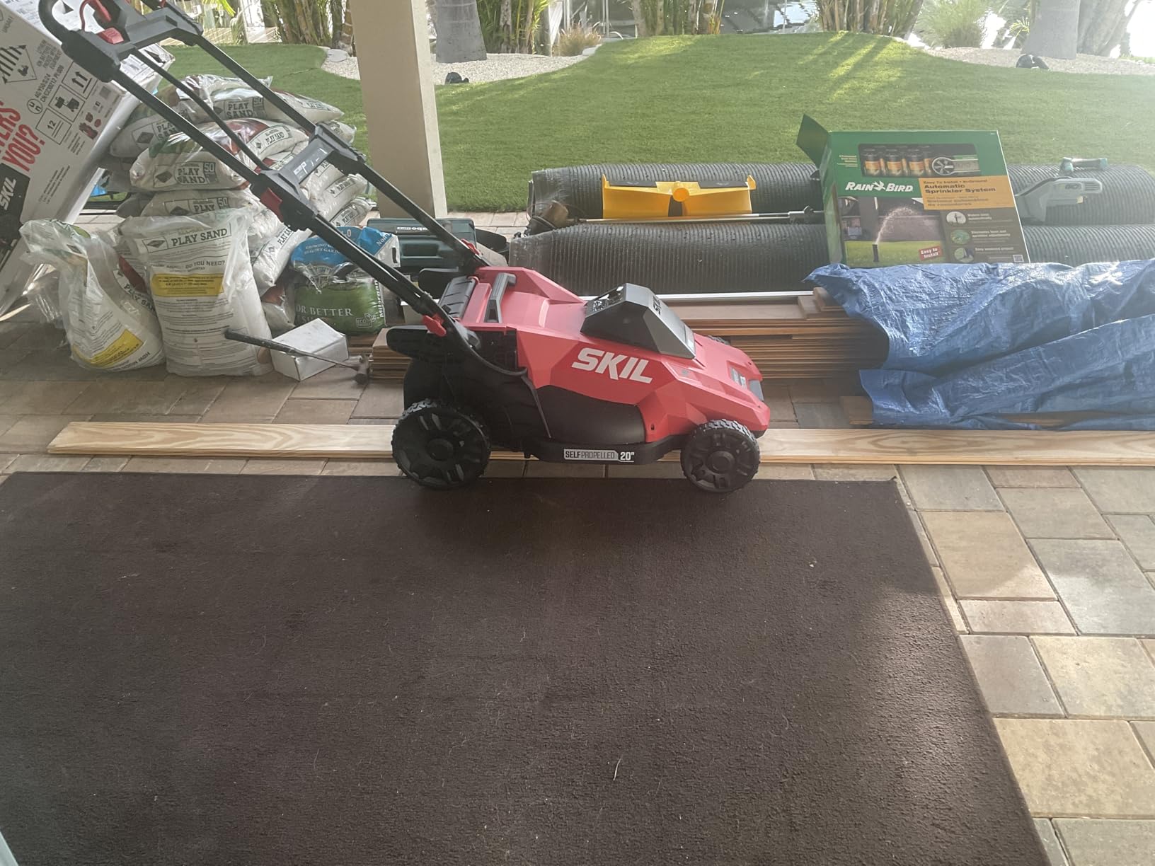 SKIL PWR CORE 40 Brushless 40V 20-Inch Self-Propelled Mower Kit, Includes 6.0Ah Battery and Auto PWR JUMP Charger - SM4910C-11 customer photo 1