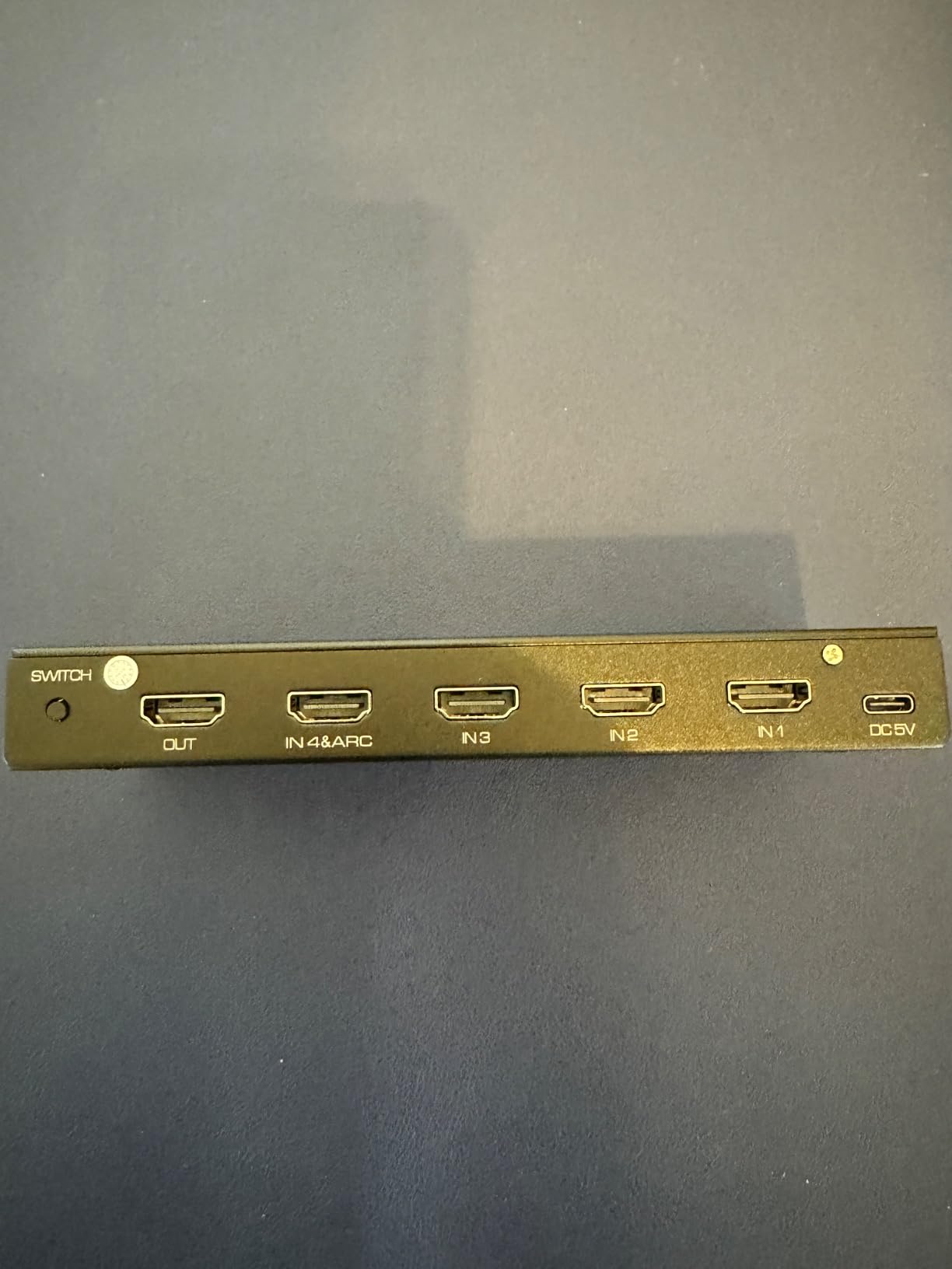 ROOFULL 4 Ports 8K HDMI Switch with Remote | 4 In 1 Out HDMI 2.1 Switcher Selector, 48Gbps, 8K@60Hz, 4K@120Hz, HDR10+, Dolby Vision/Atmos, Automatic Switching, HDCP 2.3 customer photo 2