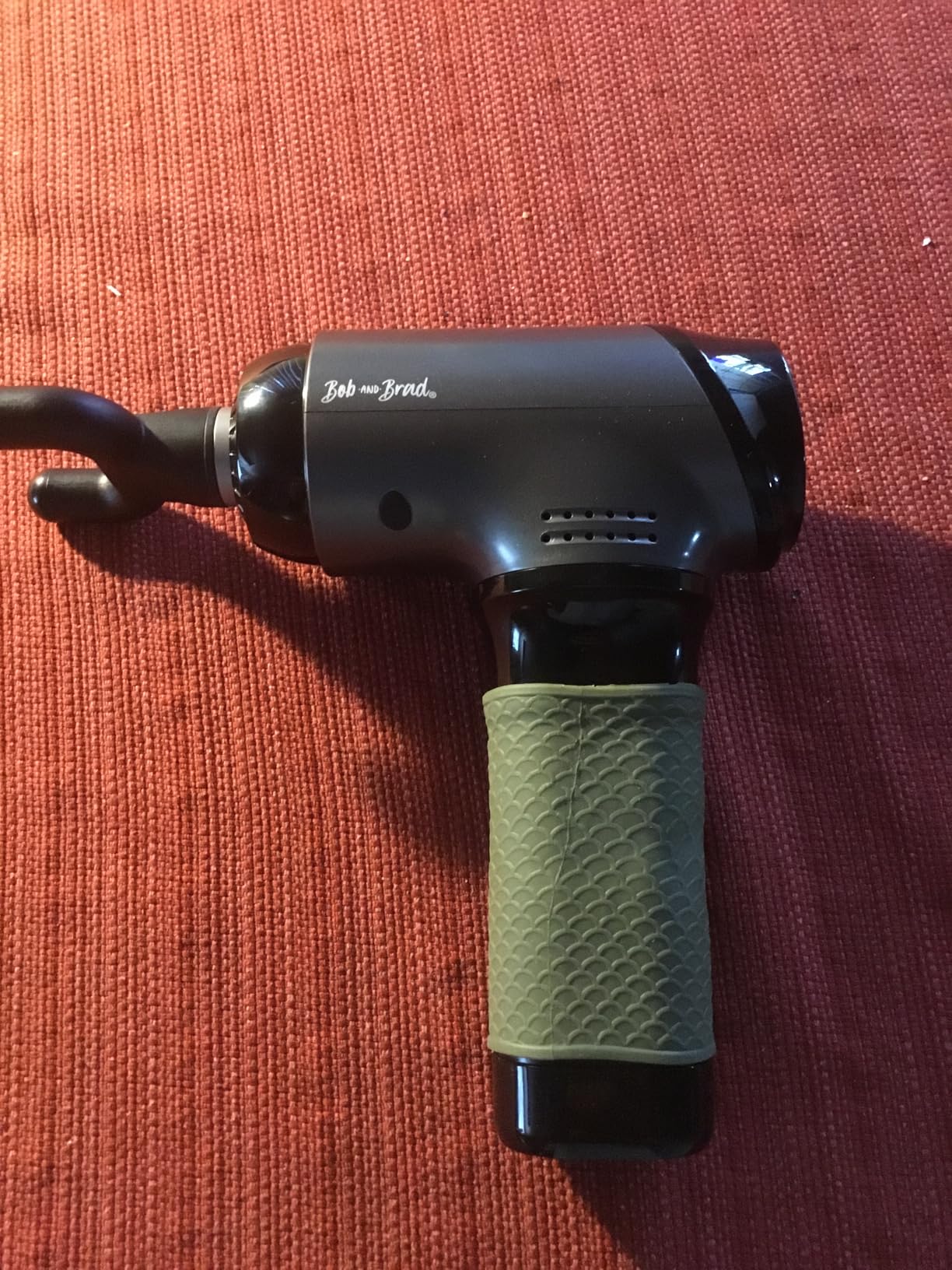 BOB AND BRAD T2 Pro Deep Tissue Massage Gun with Heat & Cold, Percussion customer photo 1