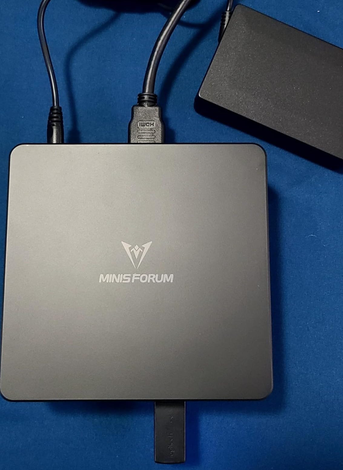 MINISFORUM UM890 Pro Mini PC, AMD Ryzen 9 8945HS (up to 5.2GHz) Mini Computers, 32GB DDR5 5600MHz RAM&1TB PCIe 4.0 SSD, Mini Desktop Quad Display HDMI/DP1.4/USB-C, AMD Radeon 780M/Dual LAN 2.5G customer photo 1