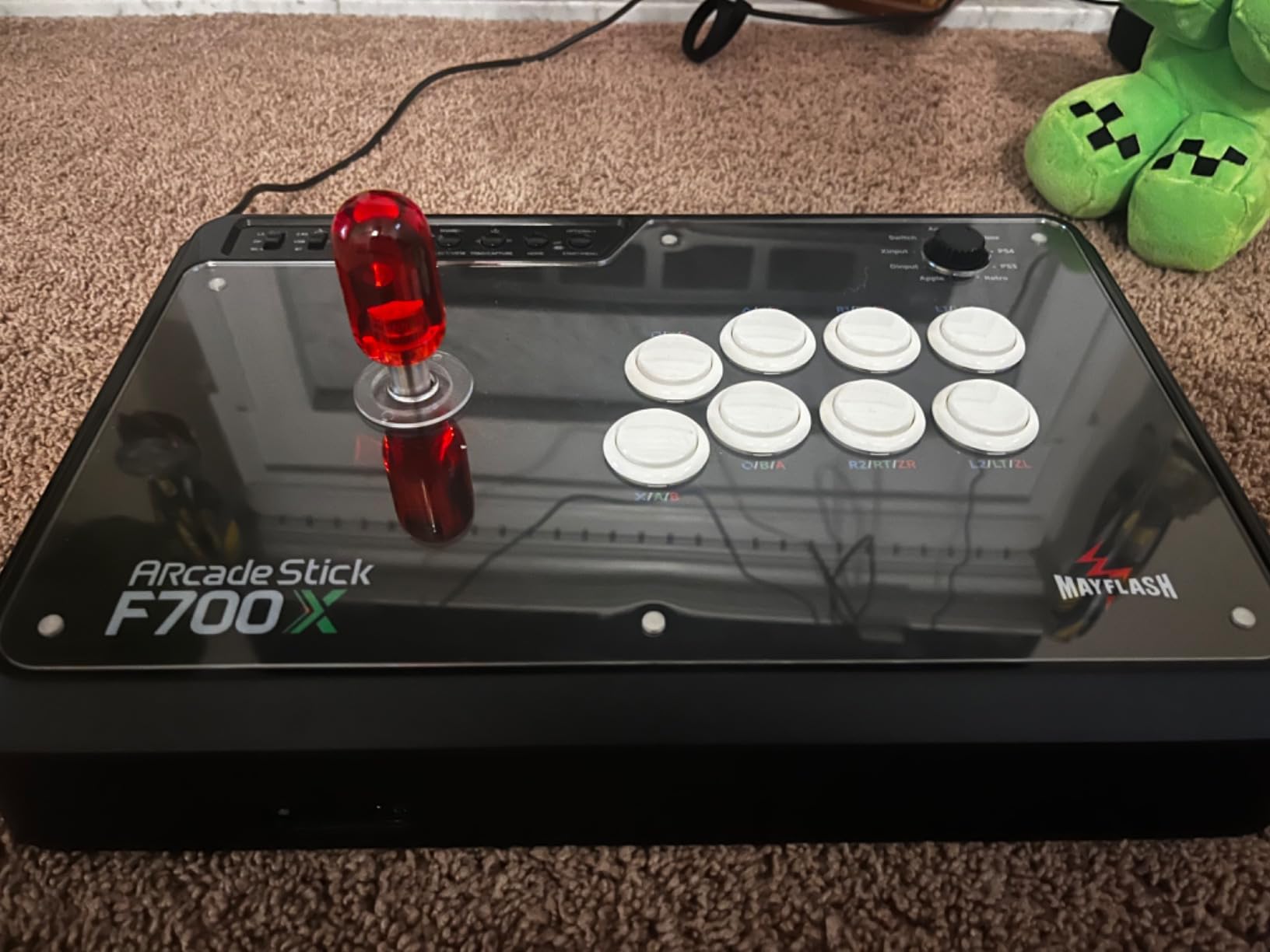 MAYFLASH Wireless Arcade Fighting Stick F700X for Xbox Series, PS4, Switch, Switch 2, Windows, Apple, Android and more. Fight Stick Support Wireless Bluetooth, 2.4G Receiver and Wired Connection customer photo 1