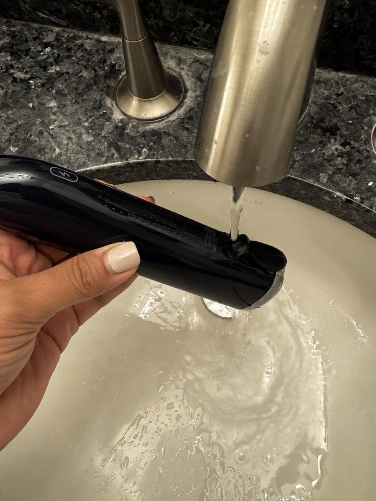 Soocas NEOS II Electric Toothbrush with Water Flosser Combo, Dark Violet customer photo 2