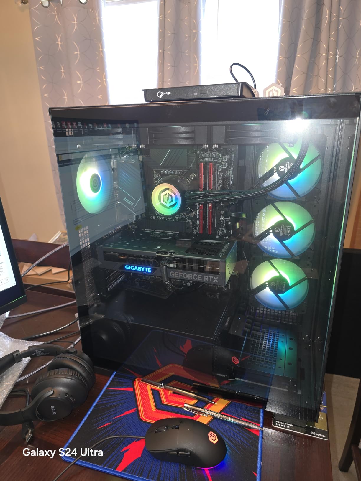 CYBERPOWERPC Gamer Xtreme VR Gaming PC, Intel Core i9-14900KF 3.2GHz, GeForce RTX 4070 Super 12GB, 32GB DDR5, 2TB PCIe Gen4 SSD, WiFi Ready & Windows 11 Home (GXiVR8080A38) customer photo 1
