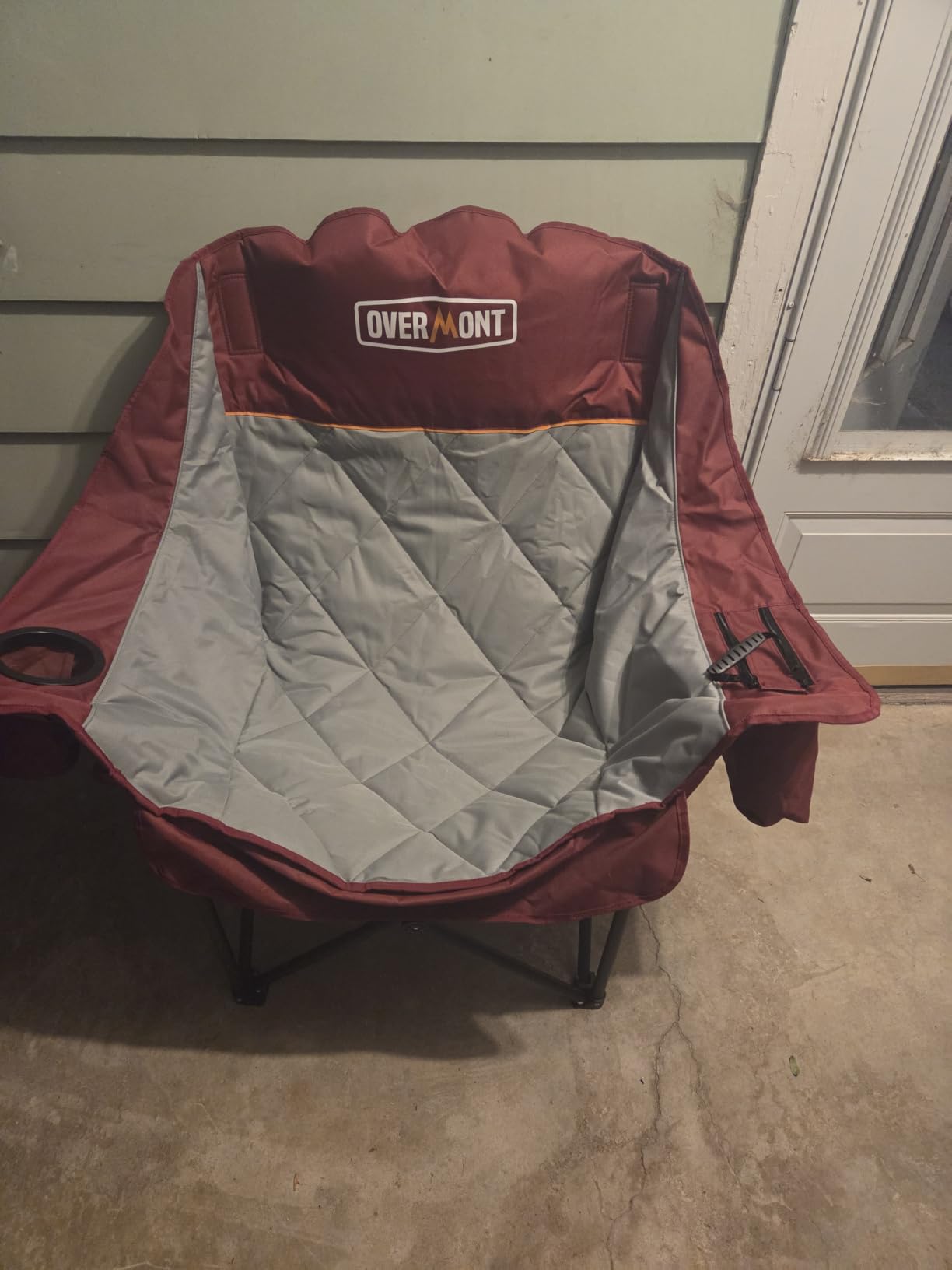 Overmont Oversized XL Camping Chair for Adults 500 lb Support customer photo 1