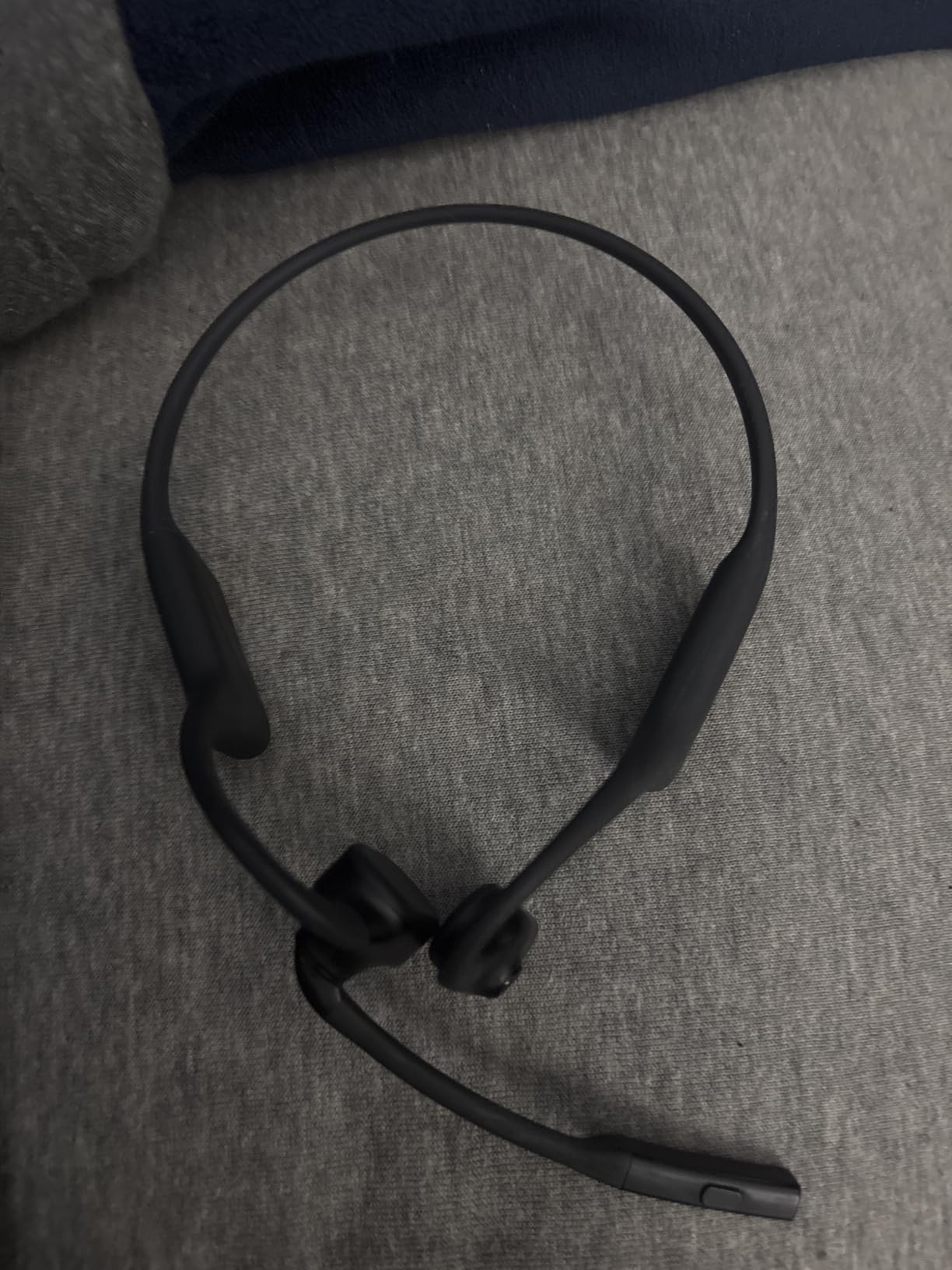 SHOKZ OpenComm2 Open-Ear Bluetooth Headset, Noise-Canceling Mic customer photo 2