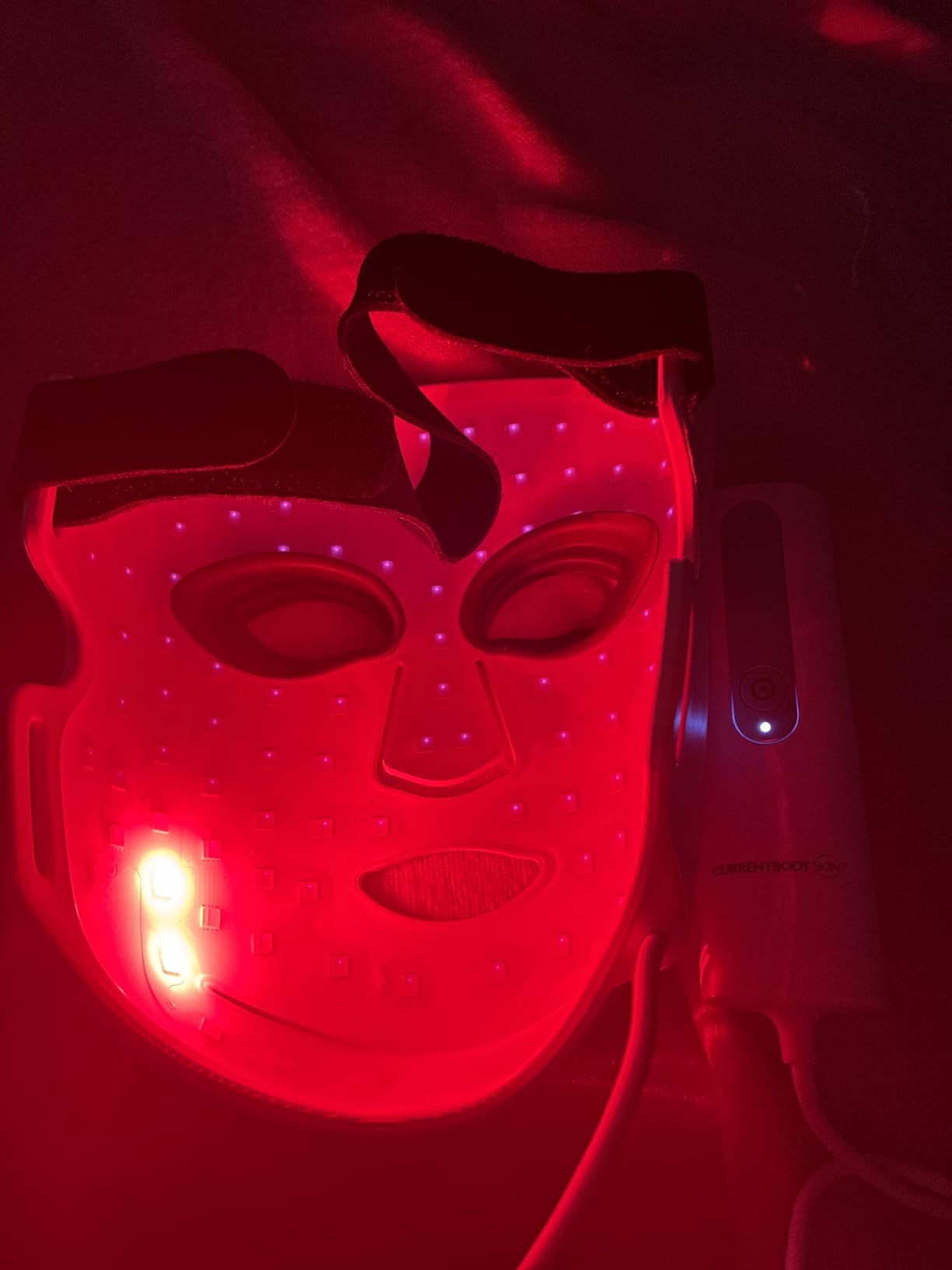CurrentBody Skin Red Light Therapy LED Face Mask: Series 2 customer photo 1