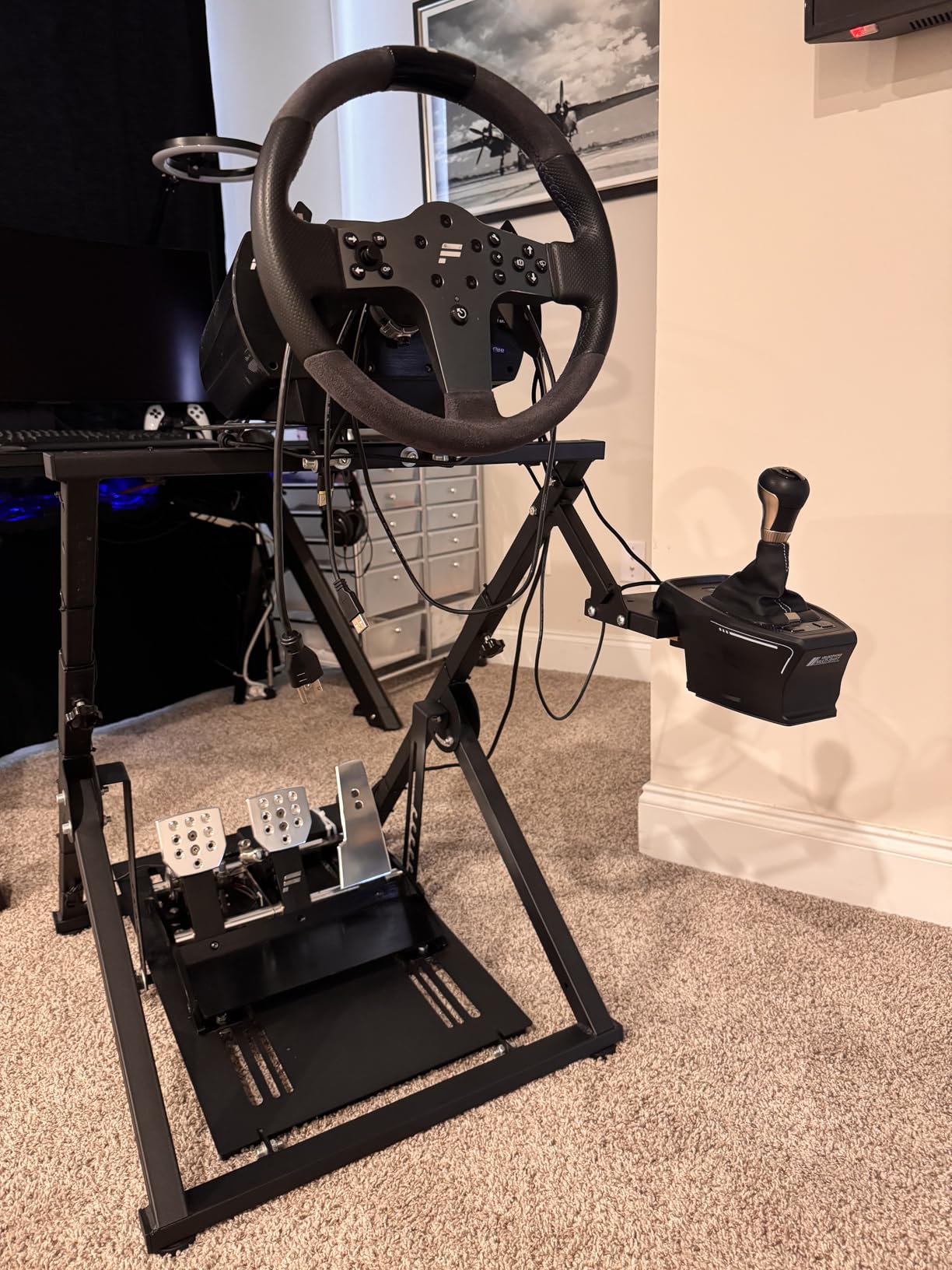 Turtle Beach VelocityOne Multi-Shift Sim Racing Shifter, Handbrake Xbox, PC customer photo 1