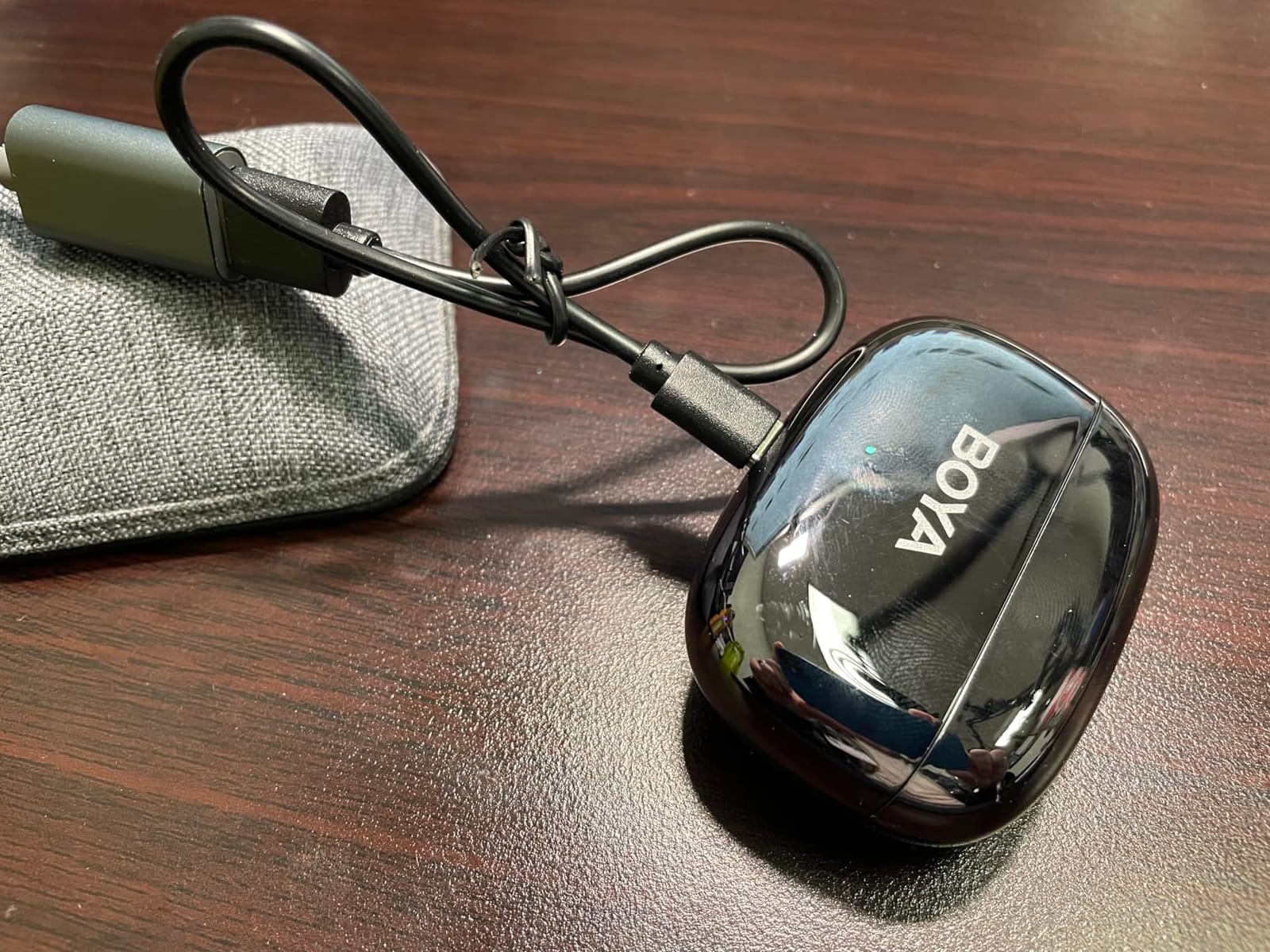 BOYA mini 2 Wireless Lavalier Microphone for iPhone 5-17 & Android Phone customer photo 2