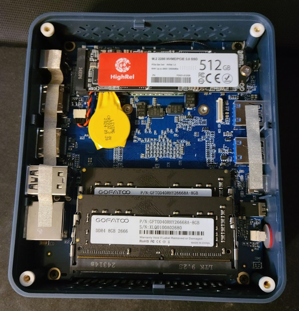 BOSGAME Mini PC AMD Ryzen 5 3501U, 8GB DDR4 RAM, 256GB SSD customer photo 2
