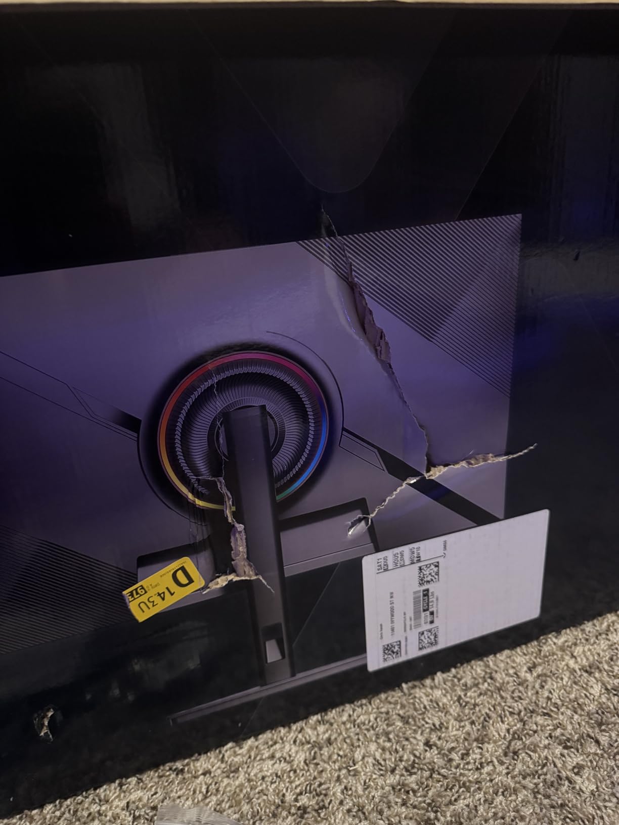 CUNPU 27 Inch 1440P 240Hz Gaming Monitor, Fast IPS, 1ms GTG QHD Gamer Monitor, FreeSync & G-Sync, HDR, 128% sRGB, Height/Pivot/Tilt/Swivel Vertical Monitor, Built-in Dual Speaker, HDMI/DP customer photo 2