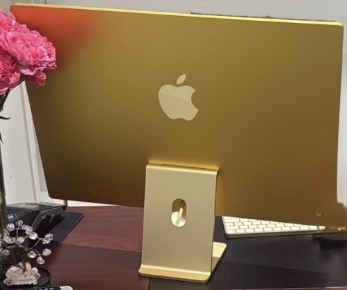 Apple 2024 iMac All-in-One Desktop Computer with M4 chip with 10-core CPU and 10-core GPU: Built for Apple Intelligence, 24-inch Retina Display, 16GB Unified Memory, 256GB SSD Storage; Green customer photo 2