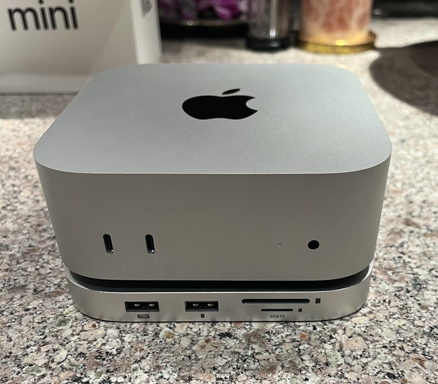 Apple 2024 Mac mini Desktop Computer with M4 Pro chip with 12‑core CPU and 16‑core GPU: Built for Apple Intelligence, 24GB Unified Memory, 512GB SSD Storage, Gigabit Ethernet. Works with iPhone/iPad customer photo 1