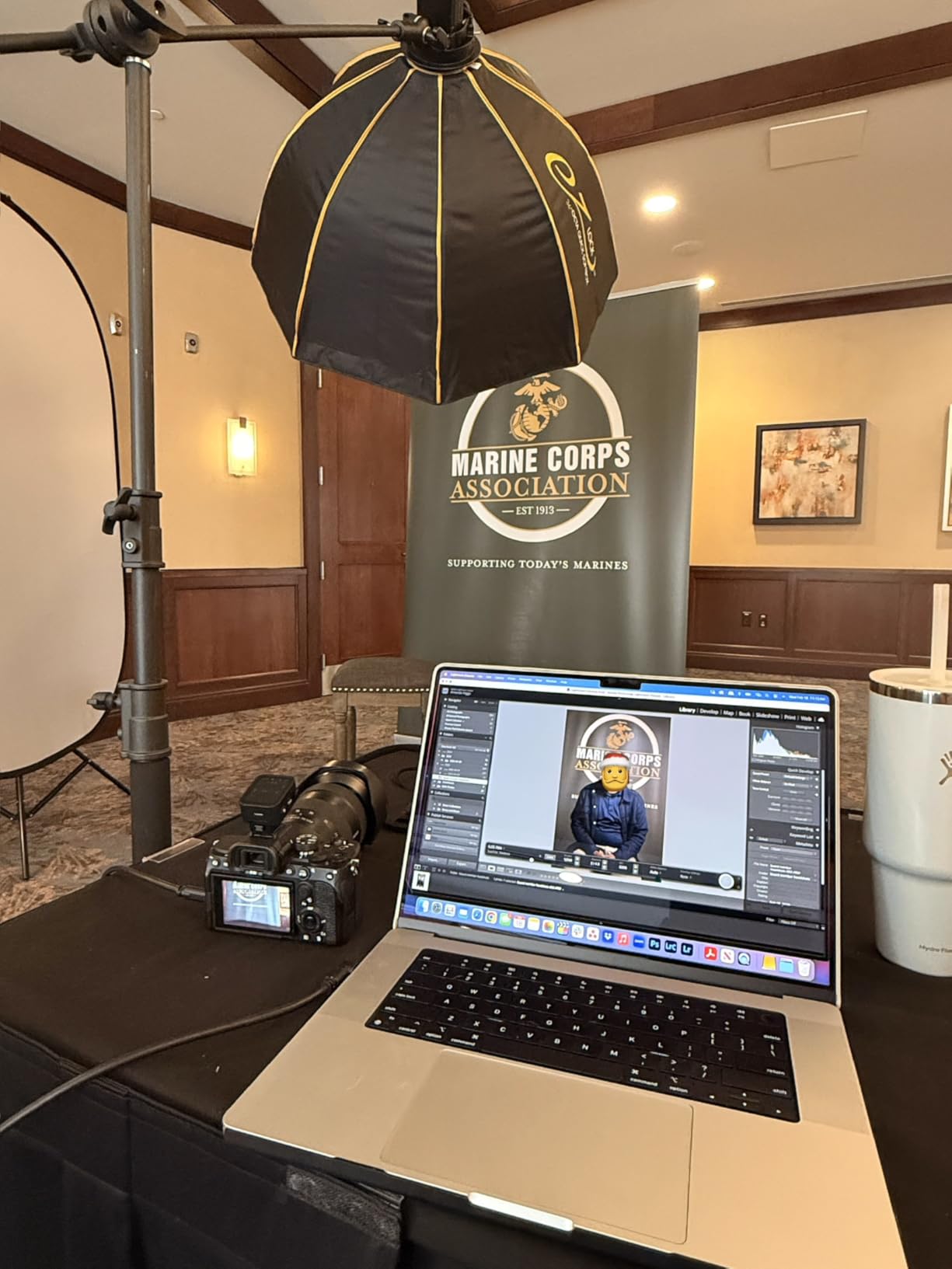 Heavy Duty C Stand with Boom Arm 6.9ft/210cm 100% Stainless Steel Black customer photo 2