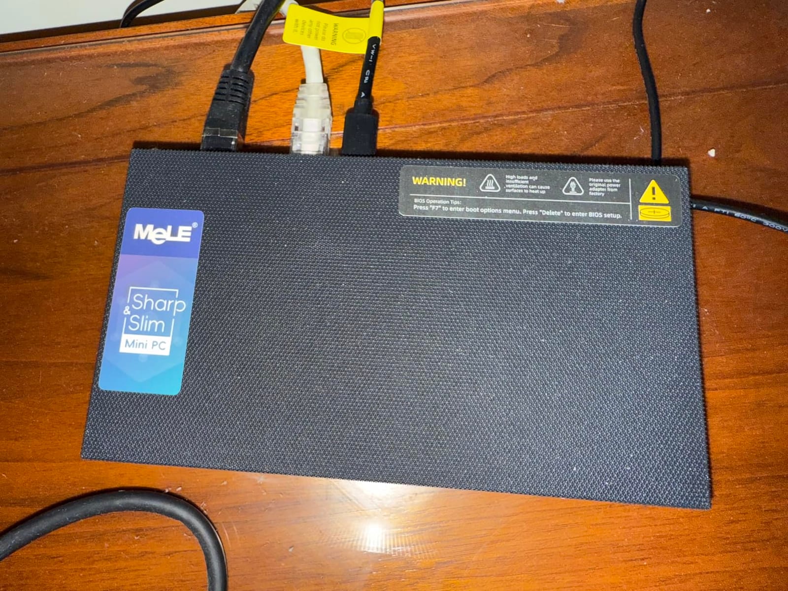 MeLE Business-Grade Quieter DL Fanless N150 Mini PC Dual 2.5G LAN 8GB 256GB customer photo 1