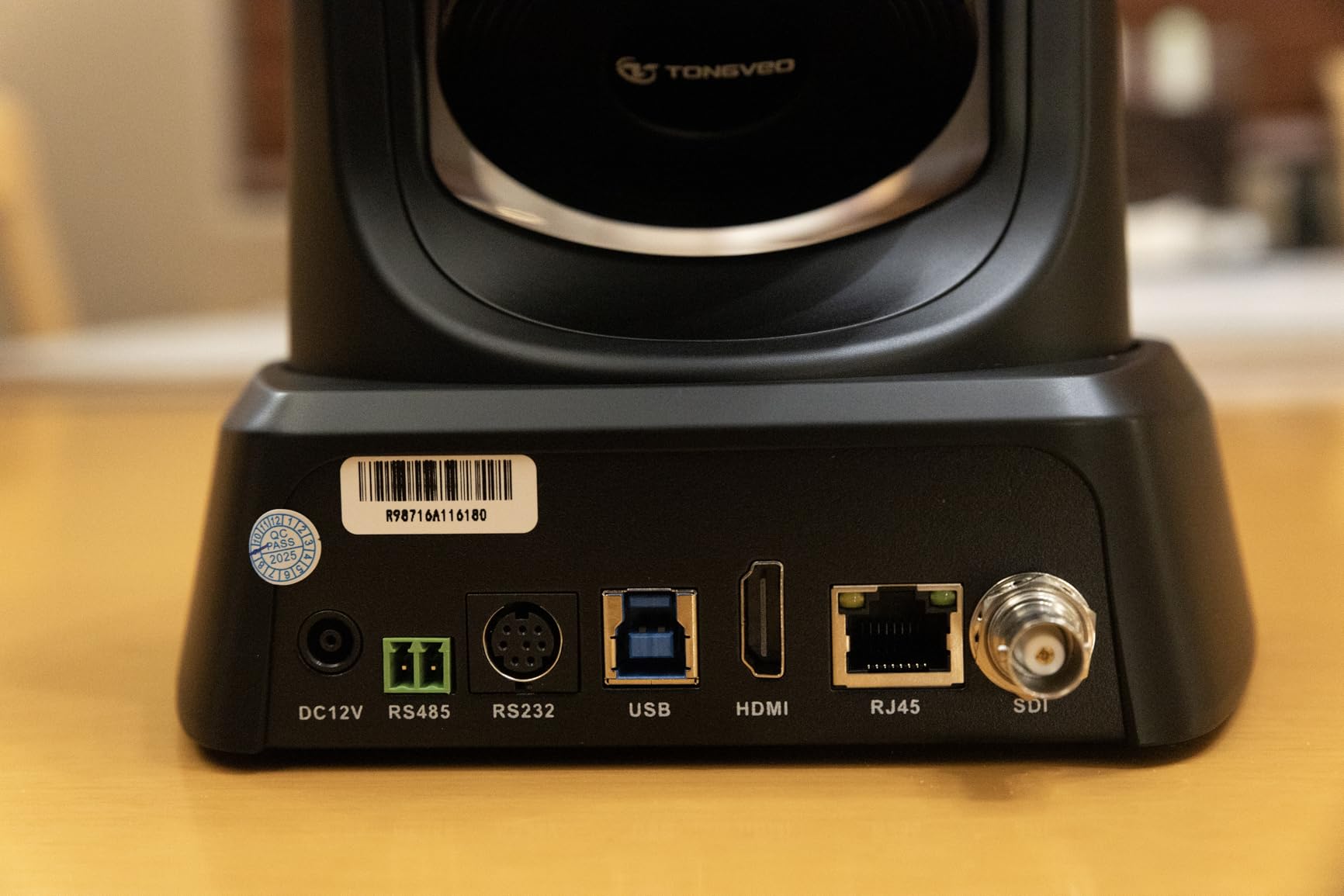 TONGVEO NDI AI Auto-Tracking IP PTZ Camera SDI/HDMI/USB3.0/LAN PoE 30X Optical + 8X Digital Zoom 1080P 60fps for Live Streaming Church Services Education Video Conference with OBS vMix and More customer photo 1