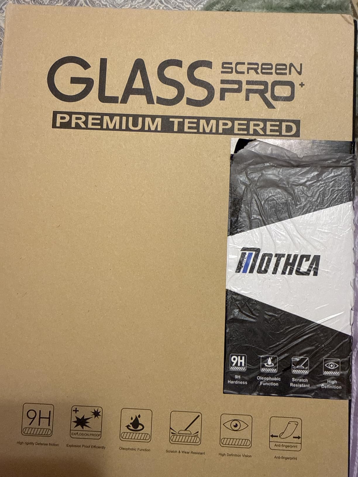 Mothca Matte Glass Screen Protector for Samsung Galaxy Tab S10 Lite / S10 FE / S9 FE 10.9