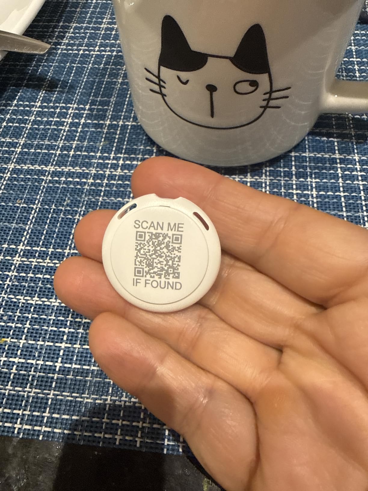 2 Pack Tracker Tags Finder Apple Find My MFi Certified Waterproof iOS Only customer photo 2