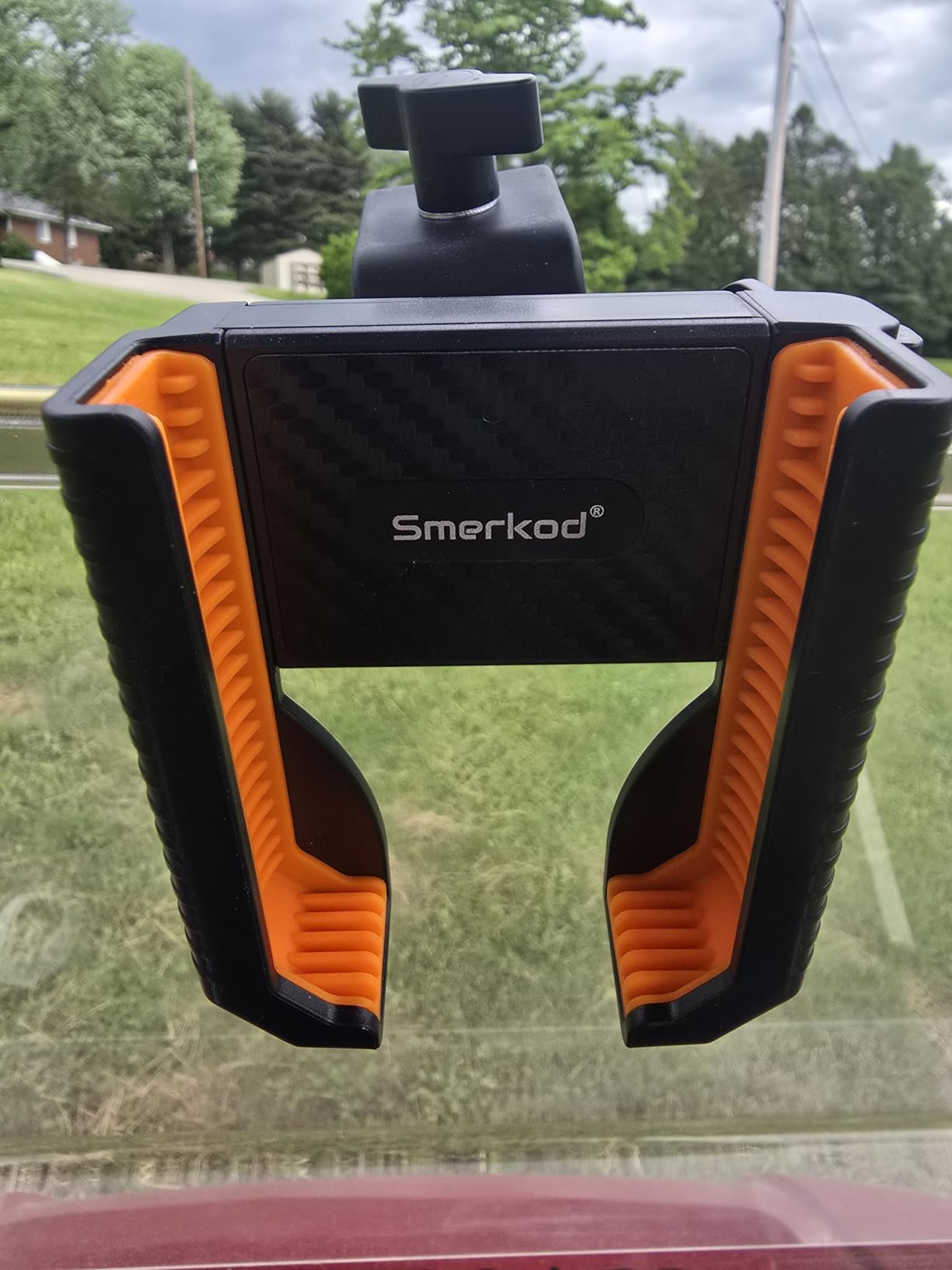 Golf Cart Phone Holder Mount, 3s Phone Clip Install 1s Lock/Release | Unique Golf Gifts for Men Dad Father Husband Him Golfer, Golf Accessories Essentials Gadgets Fits Club Car, EZGO, Yamaha customer photo 1