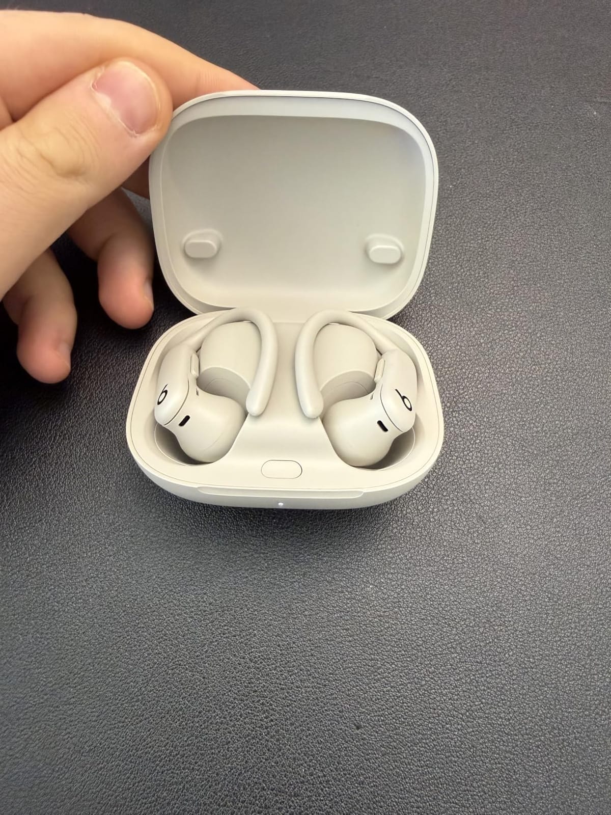 Beats Powerbeats Pro 2 - Wireless Noise Cancelling Workout Earbuds with Secure- Fit Earhooks, Up to 45-Hour Battery with Charging Case, Sweat & Water Resistant, Heart Rate Monitoring - Jet Black | High-performance audio with 12-hour battery and IPX4 water resistance customer photo 2