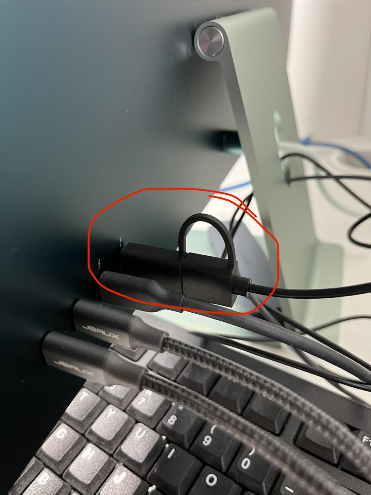 Computer Speakers for Desktop PC Monitor, USB Plug-in, Wired, Computer Soundbar for PC, Laptop Speakers with Adaptive-Channel-Switching, Loud Sound, Deep Bass, USB C Adapter, Easy to Clip on Monitor customer photo 2