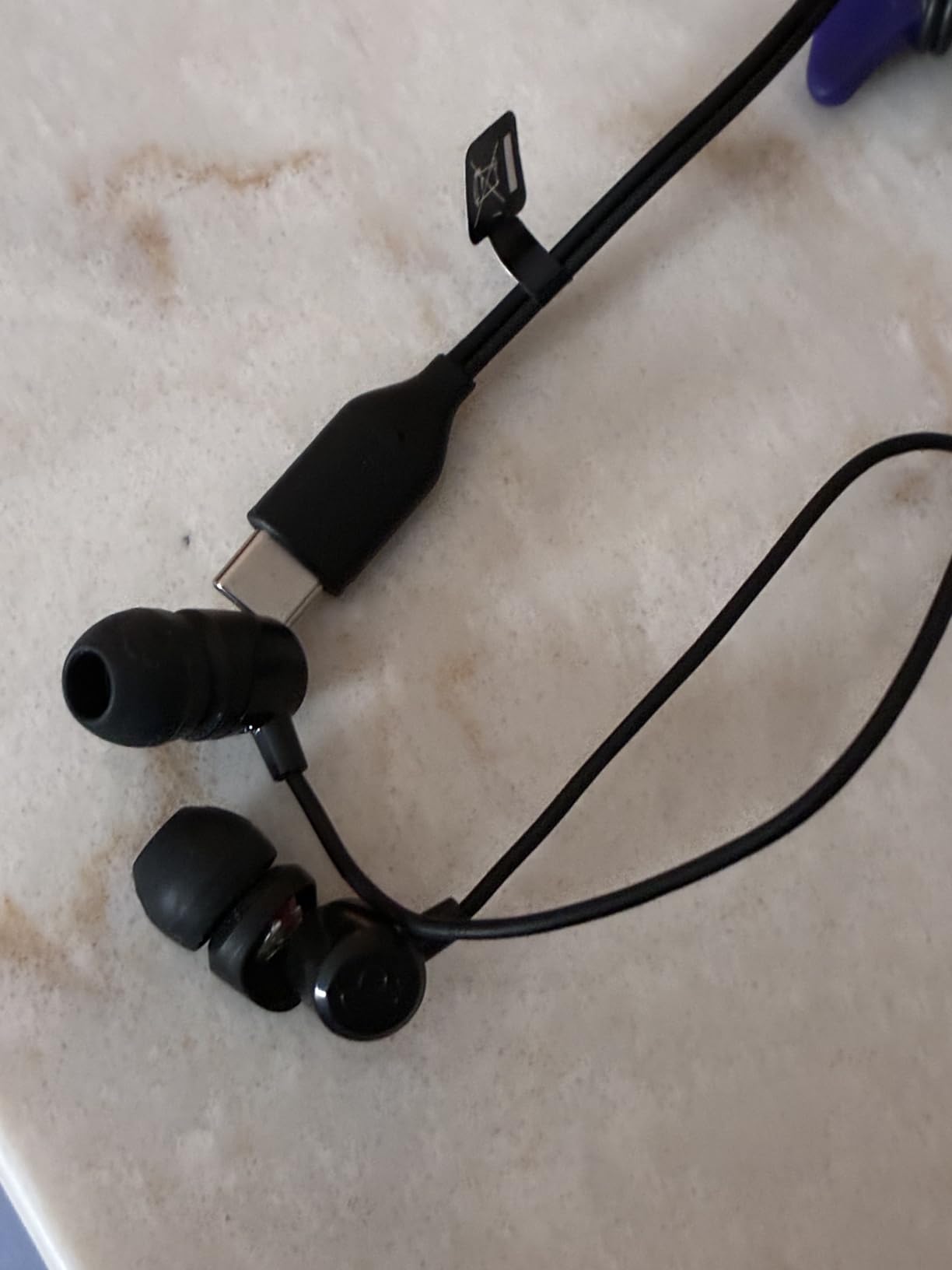 Skullcandy Jib USB-C Wired Earbuds with Noise Isolating Fit - Bone customer photo 1