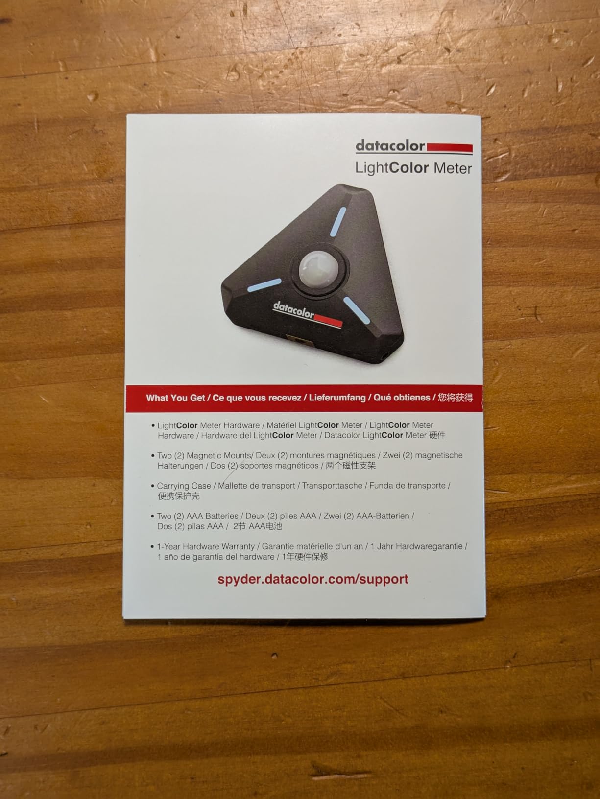 Datacolor LightColor Meter - Light & Color Temperature Meter, Bluetooth customer photo 2