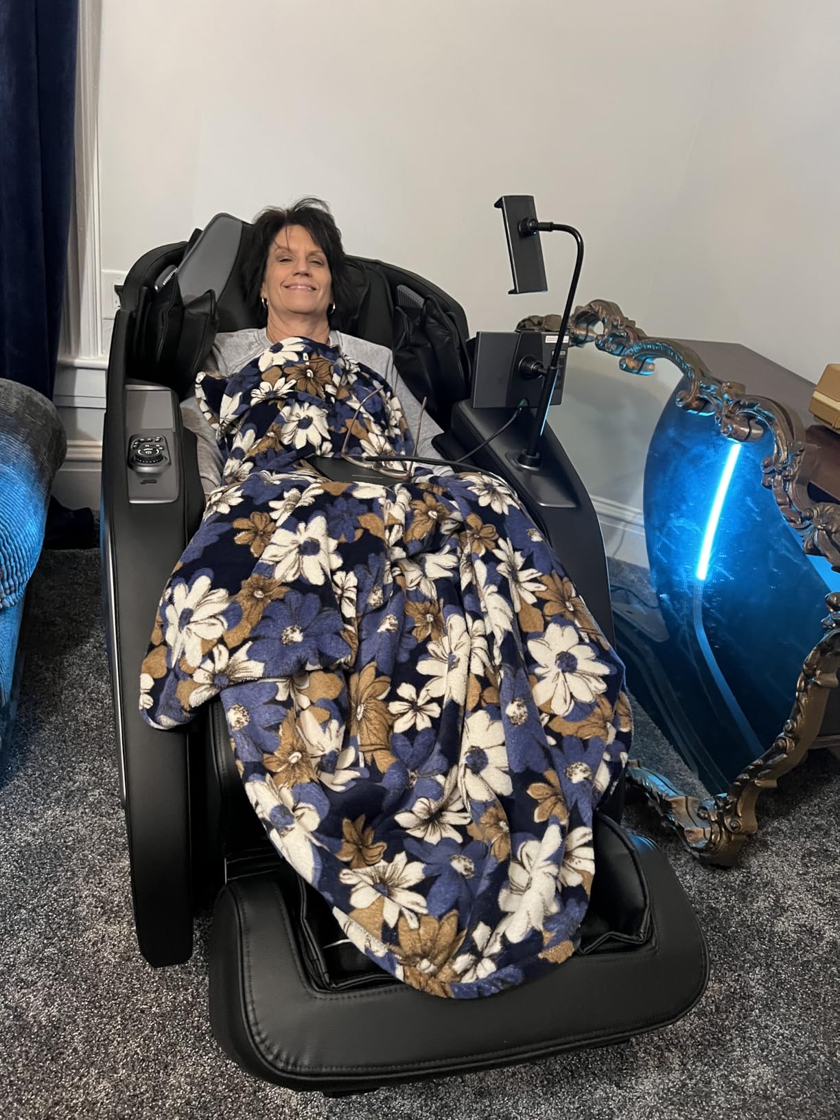 4D Massage Chair Full Body Zero Gravity Recliner,55“ SL-Track Massage Chair customer photo 1