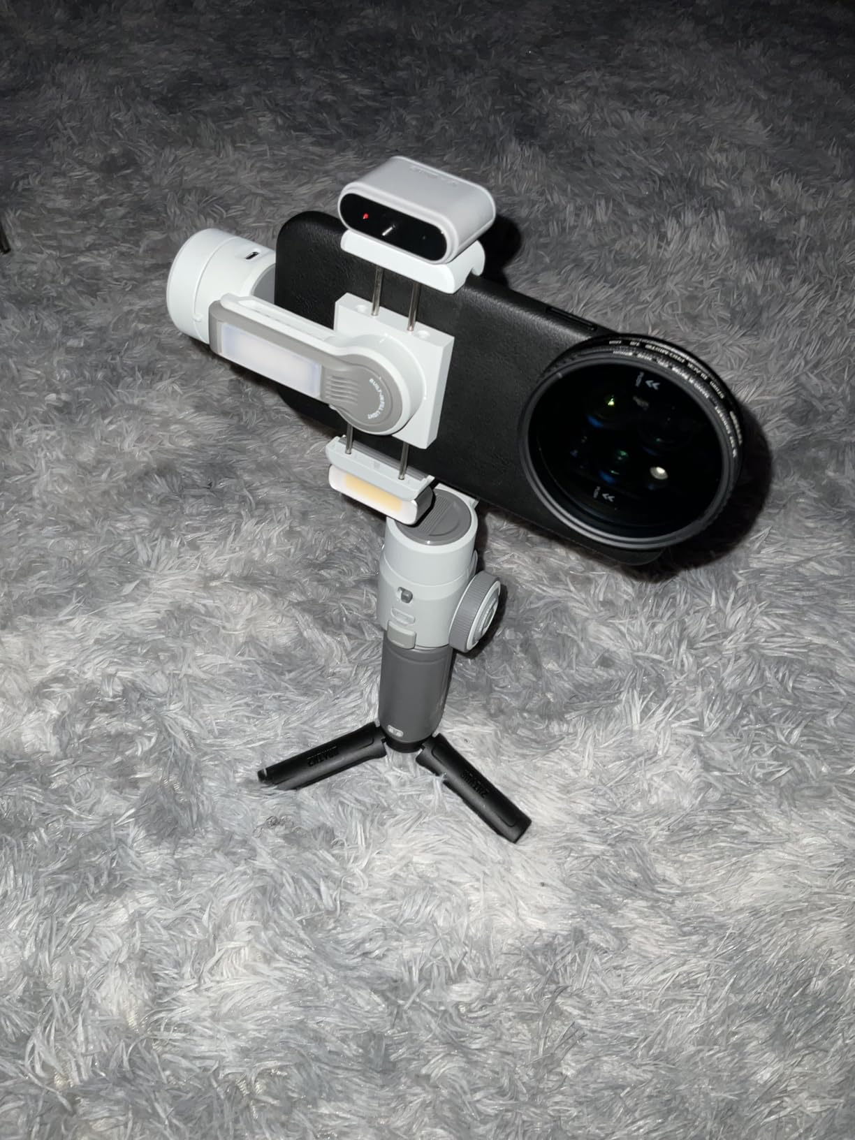 ZHIYUN CINEPEER Smooth 5E Combo Gimbal Stabilizer for iPhone, Android customer photo 1