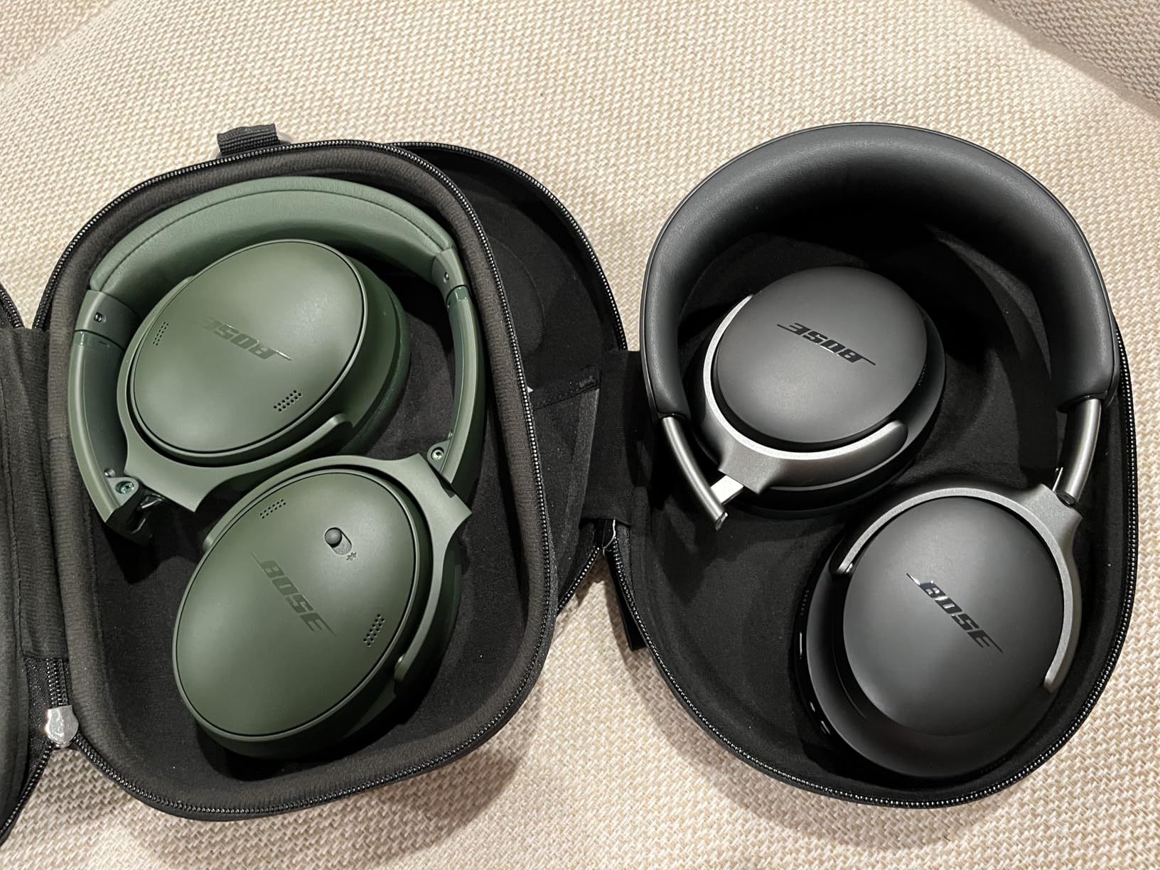 Bose QuietComfort Headphones - Wireless Bluetooth Headphones, Active Over Ear Noise Cancelling and Mic, USB-C Charging, Deep Bass, Up to 24 Hours of Playtime, Twilight Blue - Limited Edition Color customer photo 2