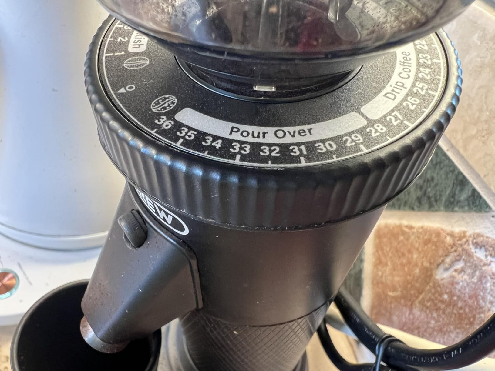 HiBREW G5 Electric Burr Coffee Grinder, Aluminum Body, Single Dose, Black customer photo 1