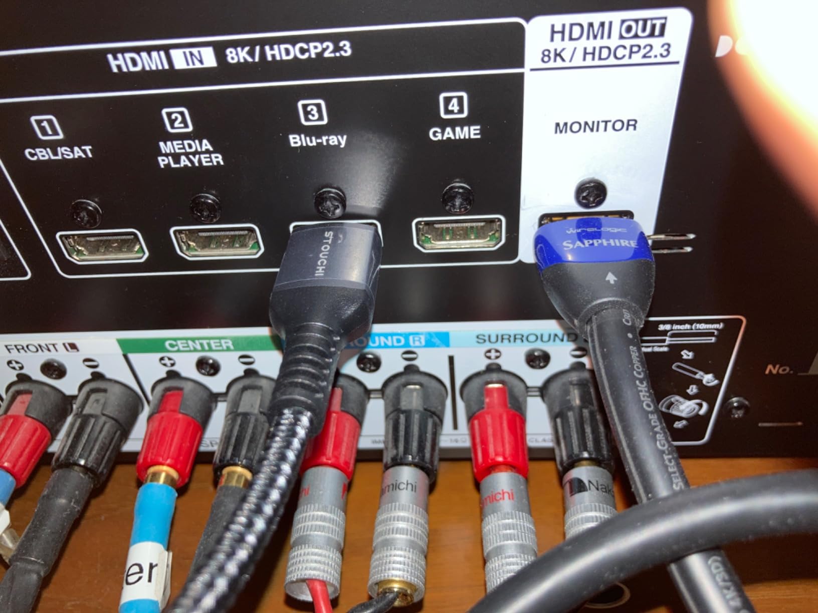 Stouchi 8K HDMI 2.1 Cable 8ft (2-Pack) 48Gbps 4K@120Hz customer photo 1