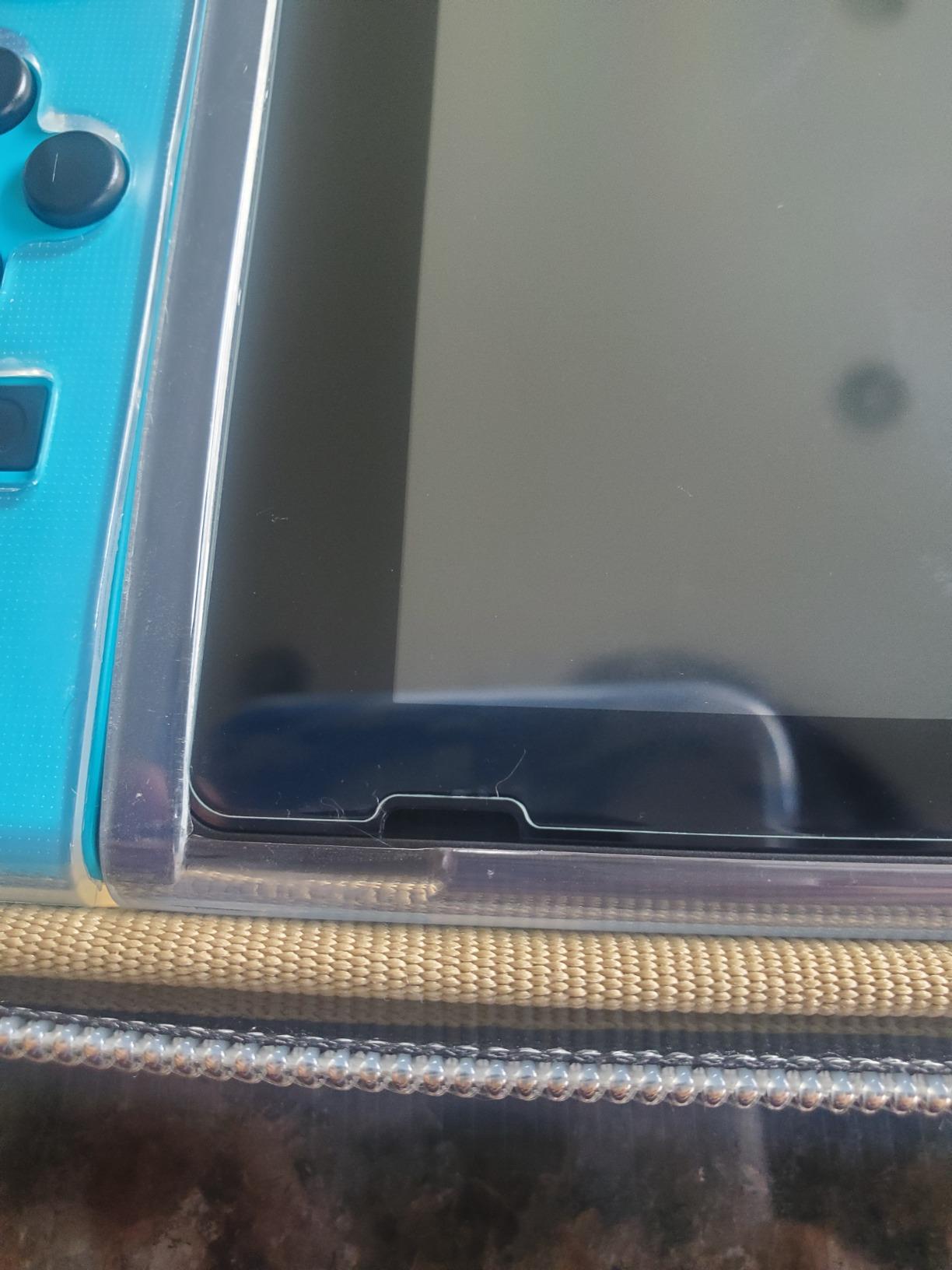 Orzly Glass Screen Protector for Nintendo Switch 2 Console 2025 Screen Size 7.9 inch 4 Pack. No Bubbles Easy Installation Anti Scratch Edition customer photo 1