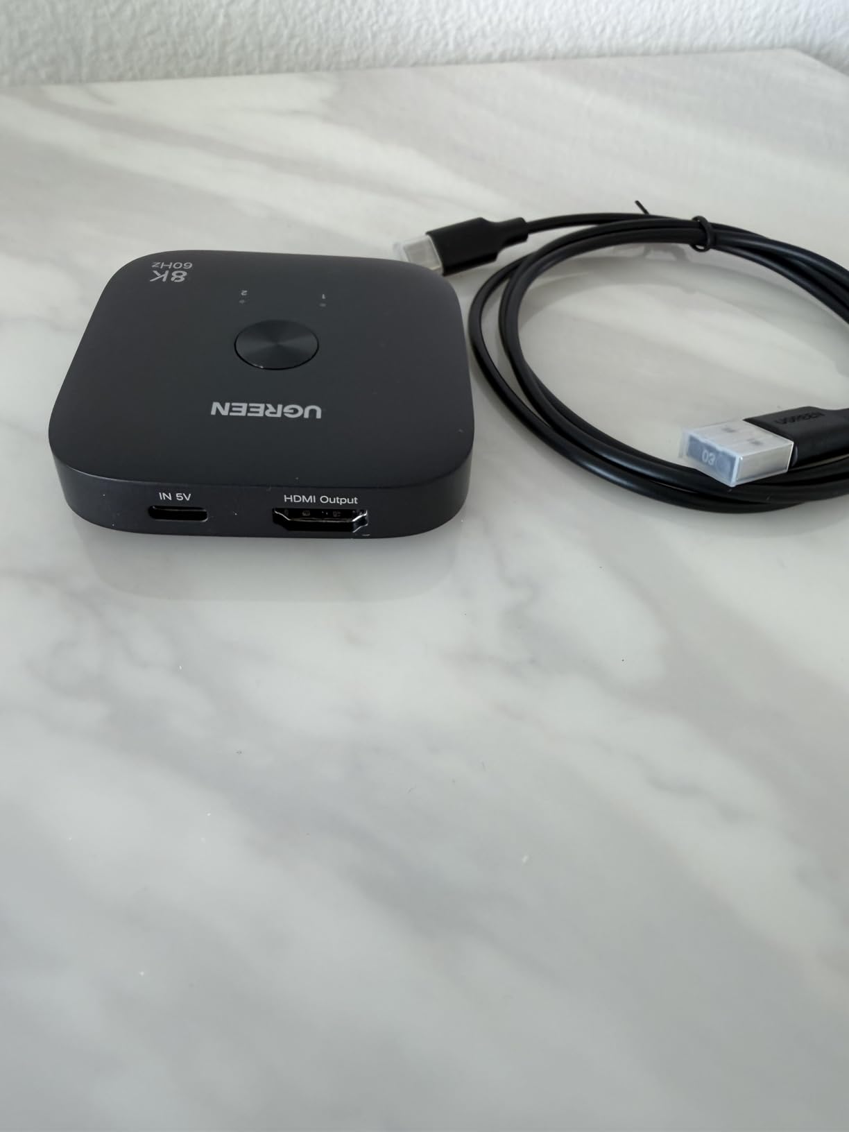 UGREEN HDMI 2.1 Switch 2 in 1 Out 8K@60Hz, HDR10+, VRR, 4K@240Hz customer photo 2
