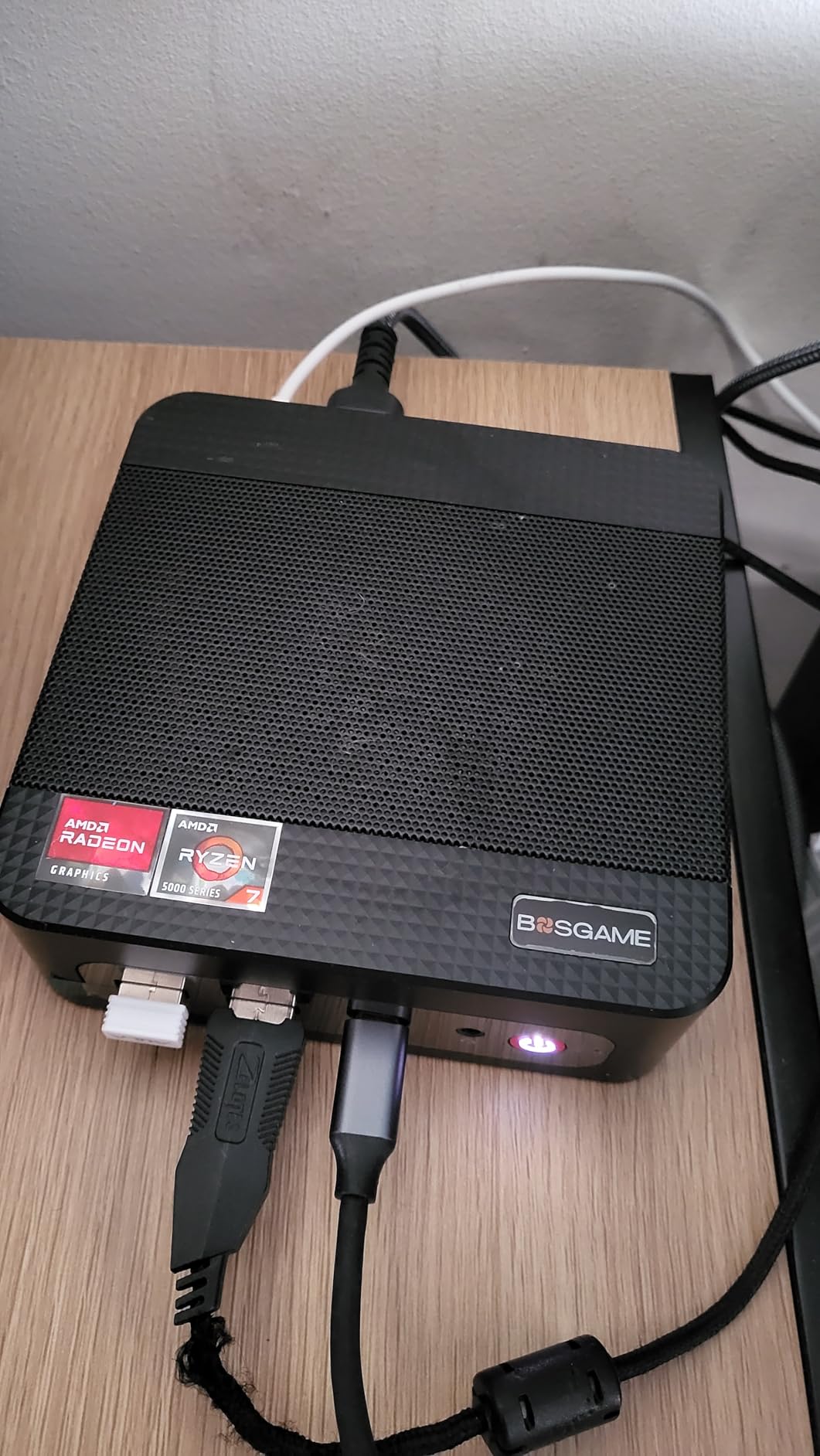 BOSGAME P3 Pro Gaming Mini PC Ryzen 9 7940HS 16GB DDR5, 1TB PCIe SSD customer photo 2