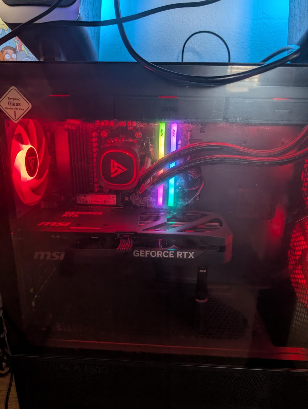 STORMCRAFT Skyhawk PRO Gaming PC RTX 5070 Ti R7 9800X3D 32GB DDR5 2TB SSD customer photo 1