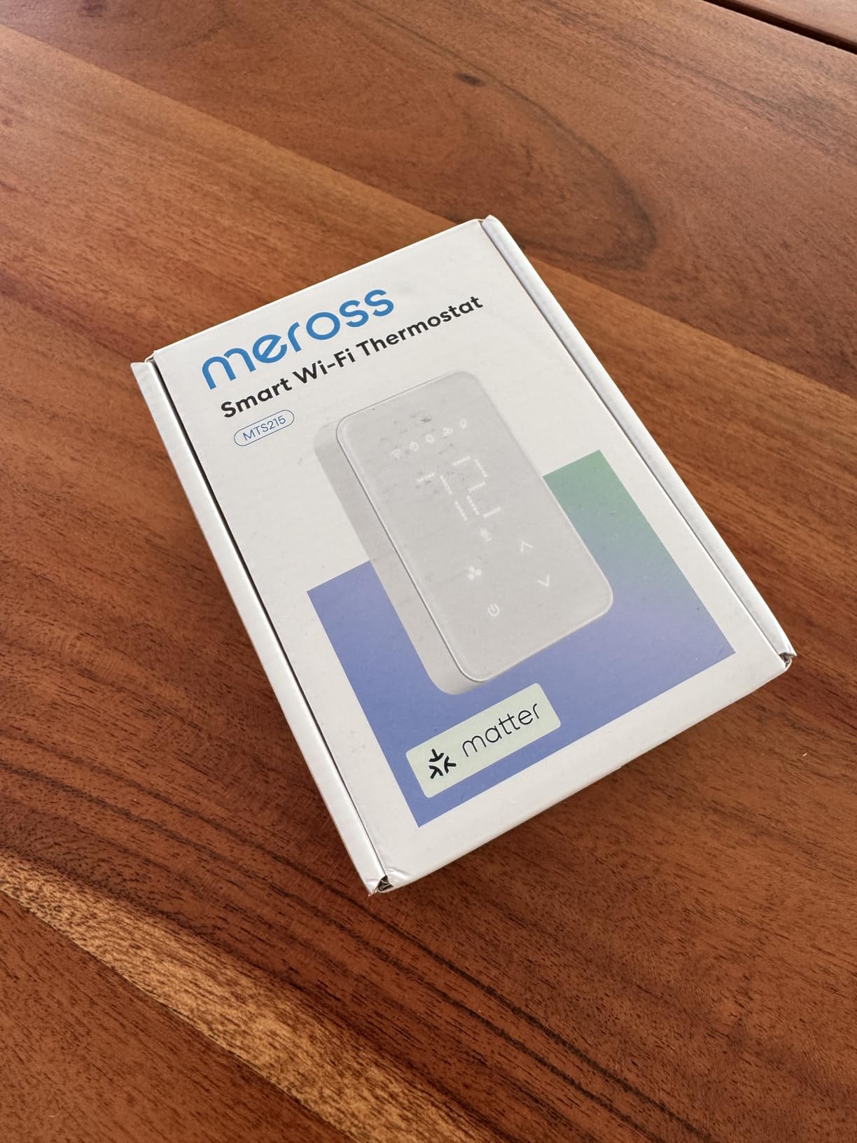 meross Matter Smart Thermostat for Electric Baseboard Heaters customer photo 1